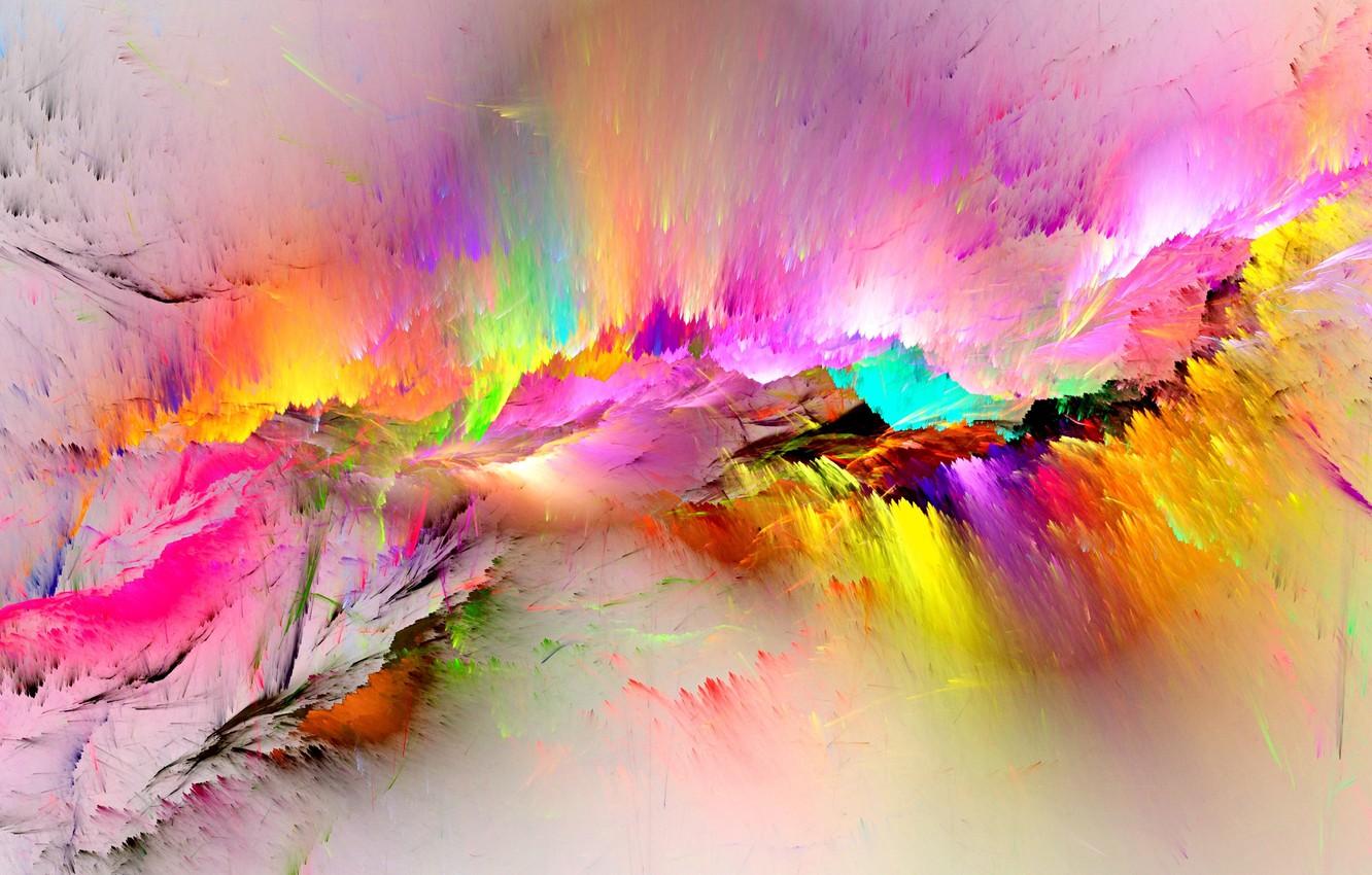 Wallpaper background, paint, colors, colorful, abstract, rainbow