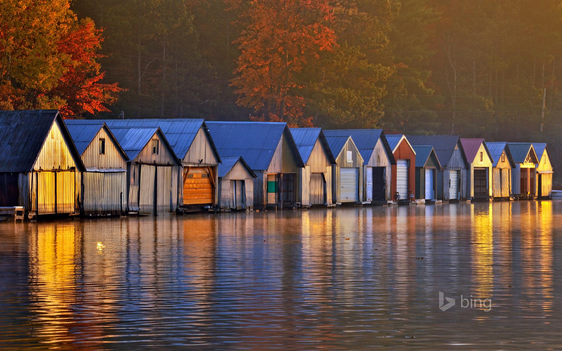 Boathouse HD Wallpaper
