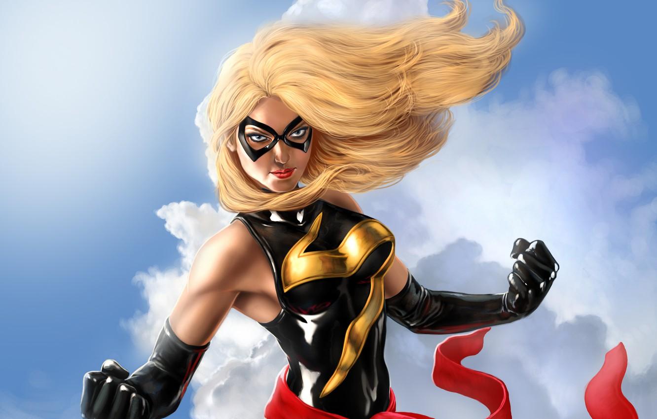 Wallpaper the sky, look, clouds, flight, fiction, mask, art, costume