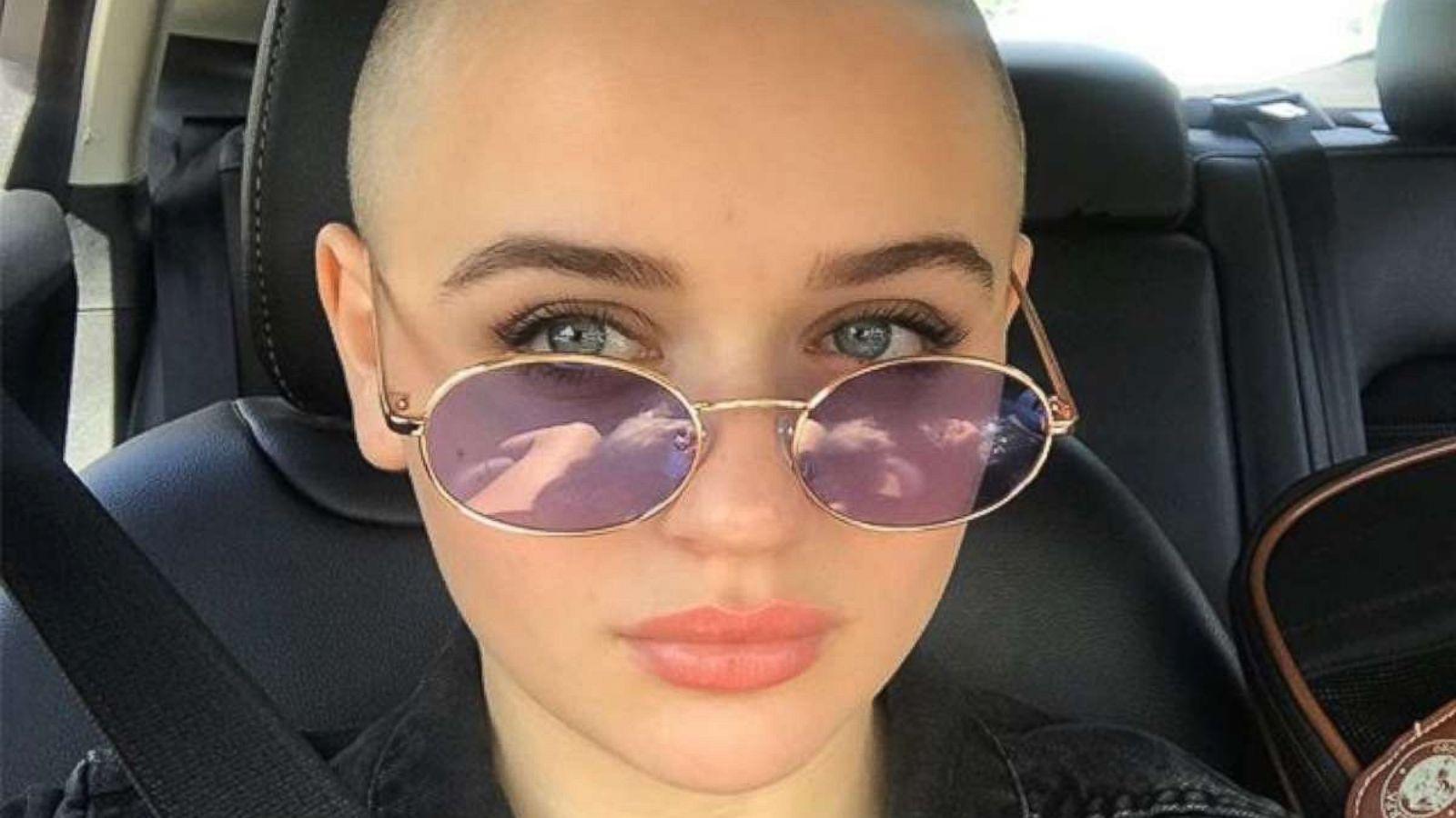 Why actress Joey King shaved her head for the third time