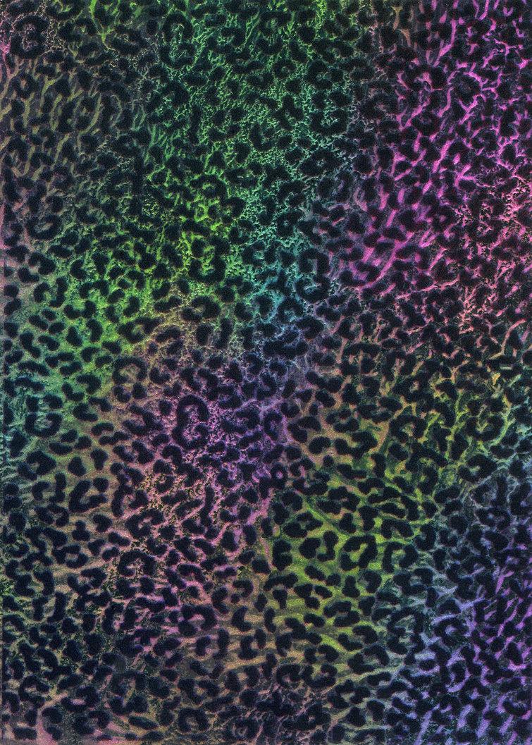 Animal Print Rainbow Leopard Wallpaper