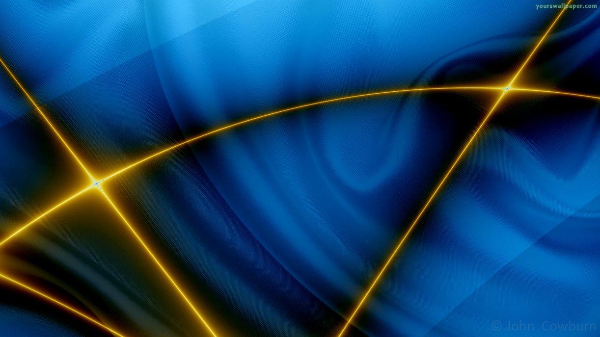 Yellow Blue Wallpaper and Background Image