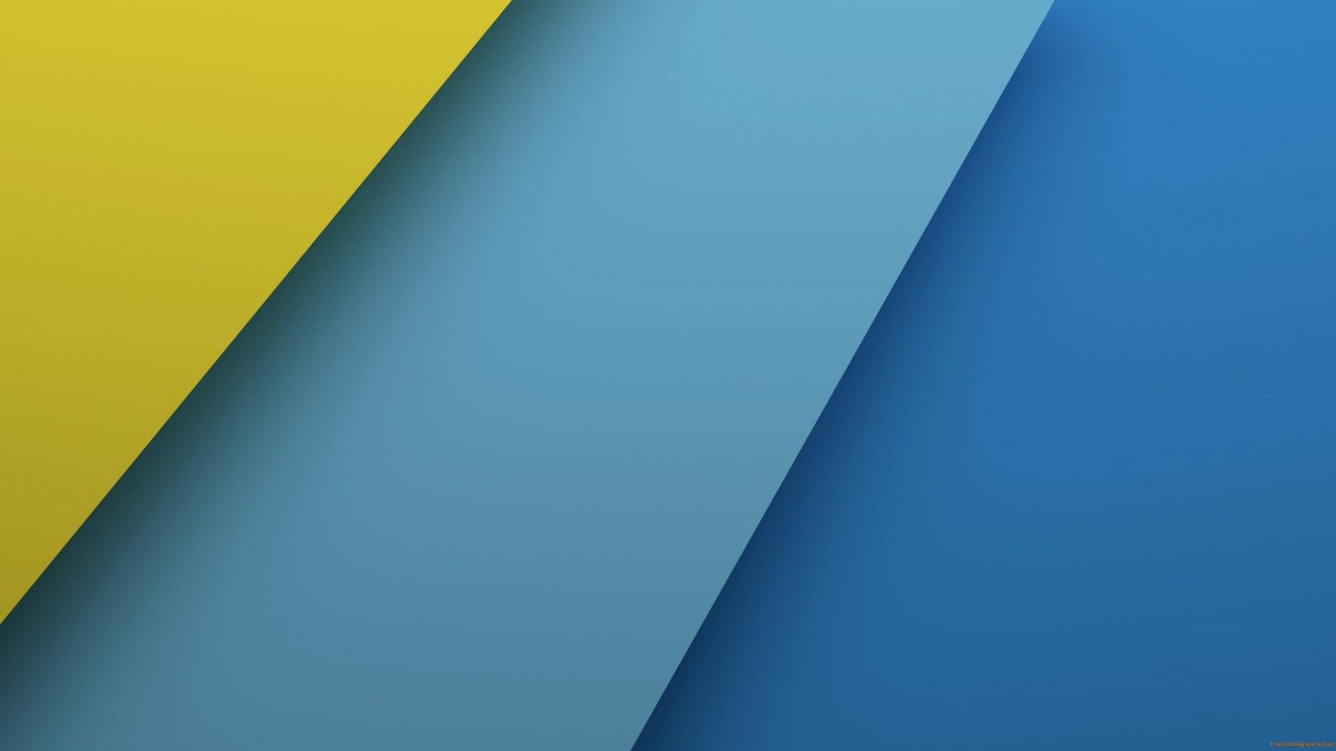 Blue and Yellow Ultra HD wallpaper