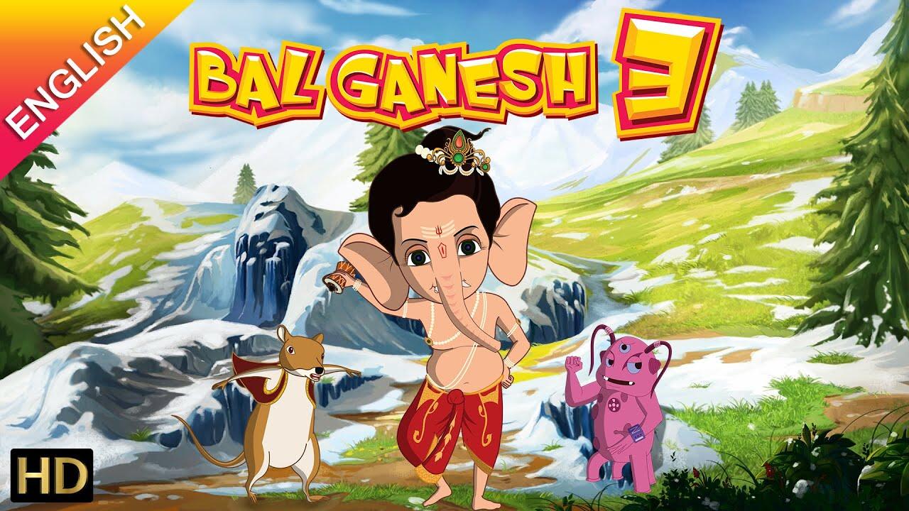Bal Ganesh 3 OFFICIAL Full Movie (English). Kids Animated Movie
