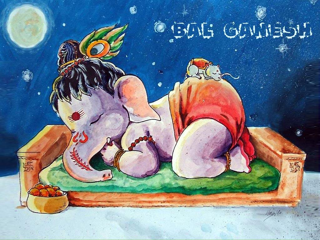 Whatsapp God Bal Ganesh Most Cute Image