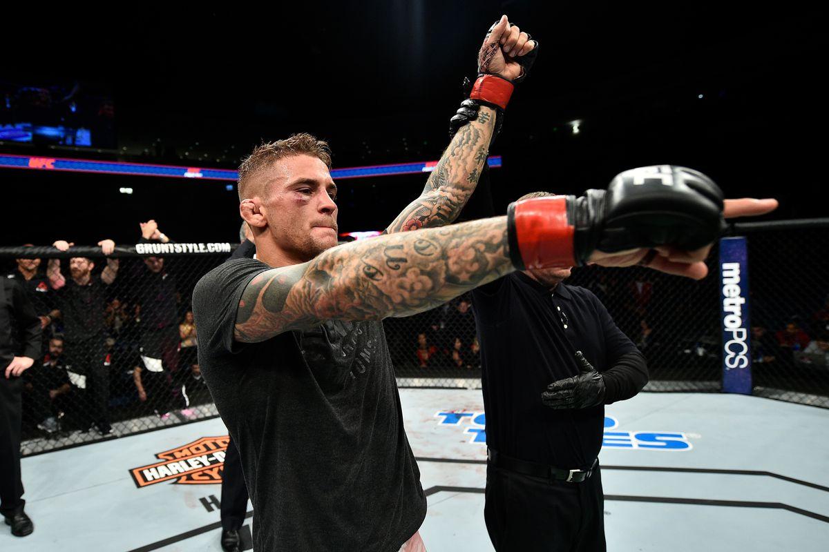 Dustin Poirier vs. Justin Gaethje in the works for either March or