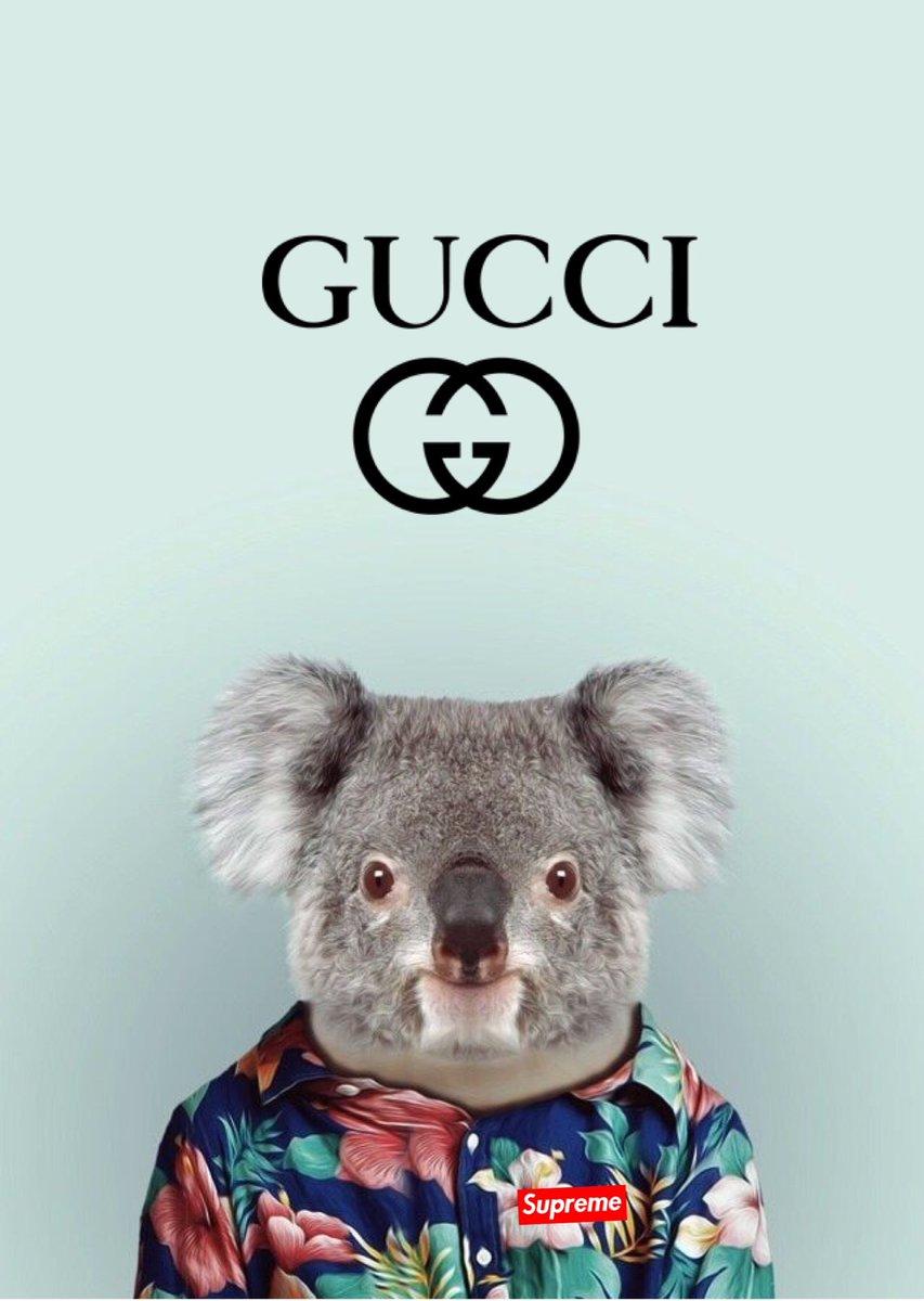 Gucci iPhone Wallpaper Supreme