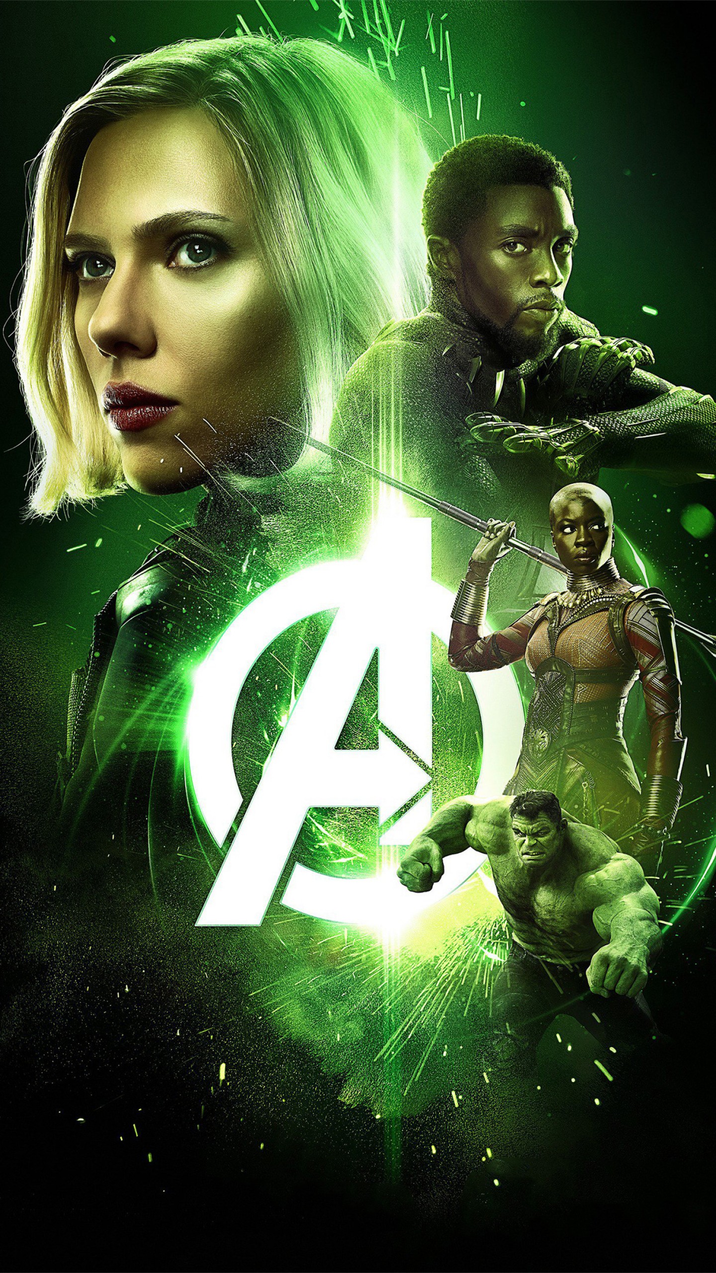 Wallpaper Avengers: Infinity War, Black Widow, Scarlett Johansson