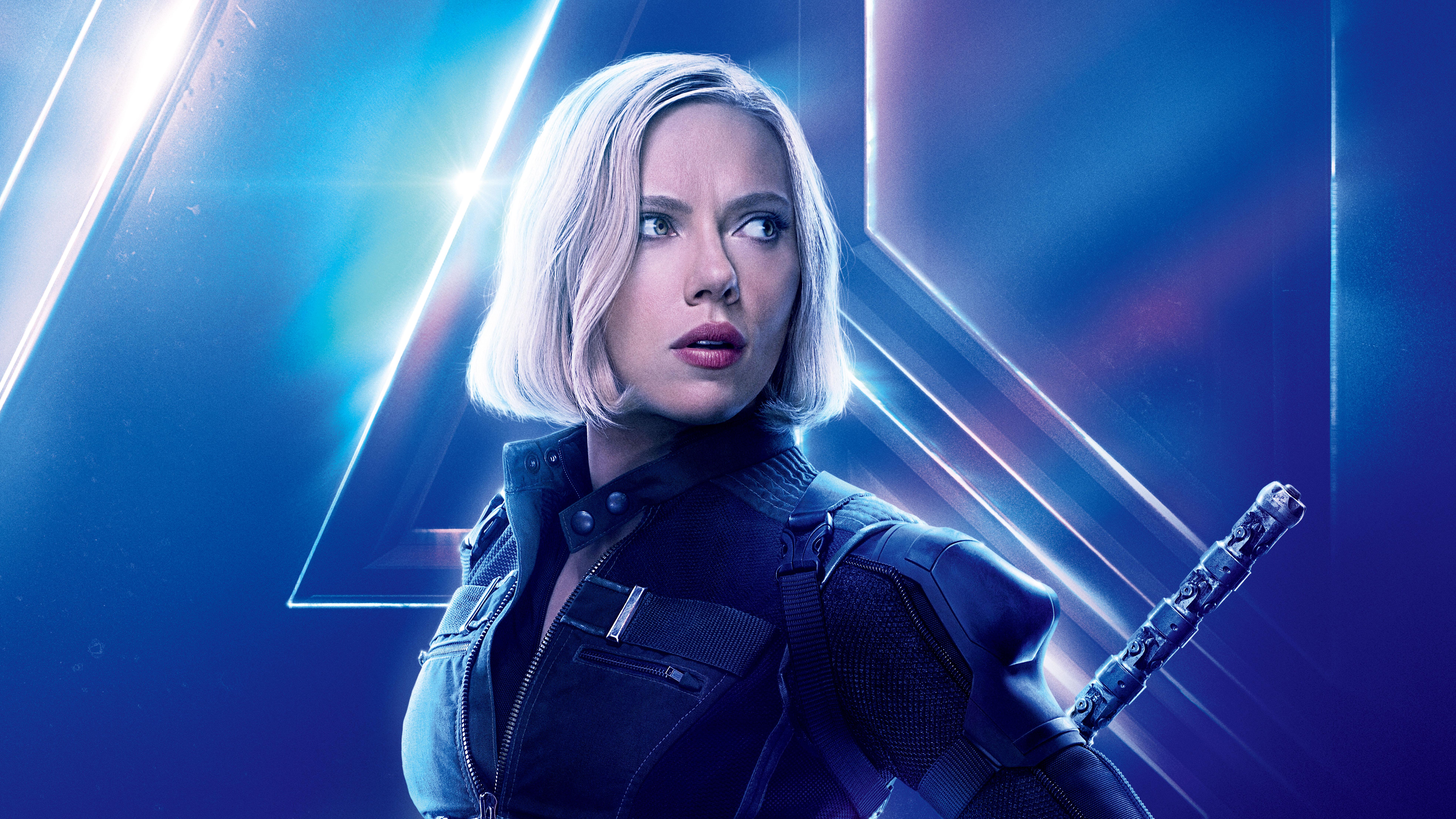 Black Widow In Avengers Infinity War New 8k Poster, HD Movies, 4k