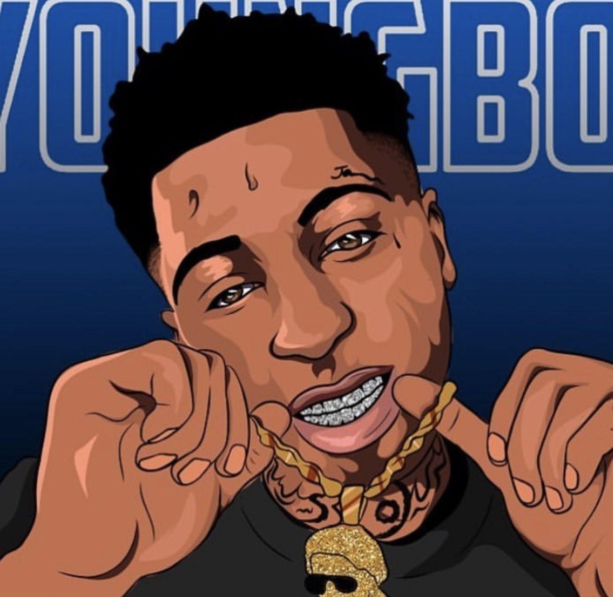 How To Draw Nba Youngboy Cartoon "How To" Images Collection
