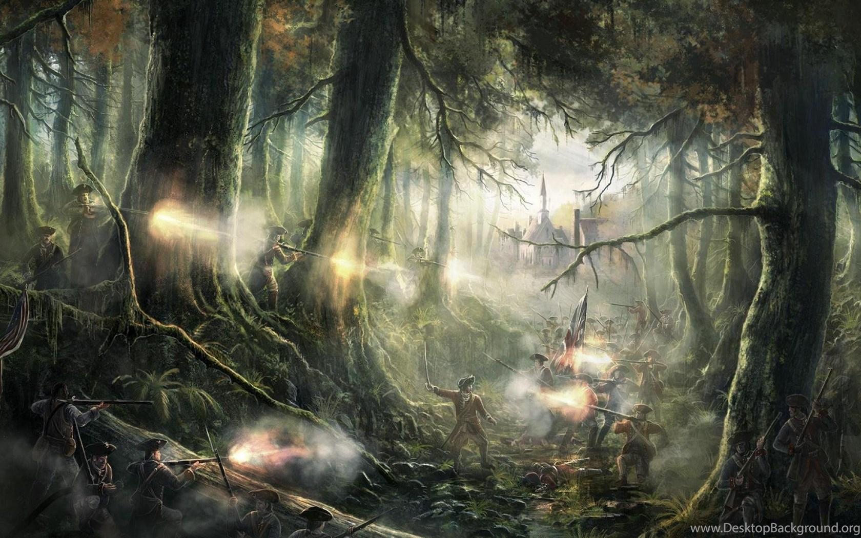 Fantasy Forest Wallpaper Desktop Background