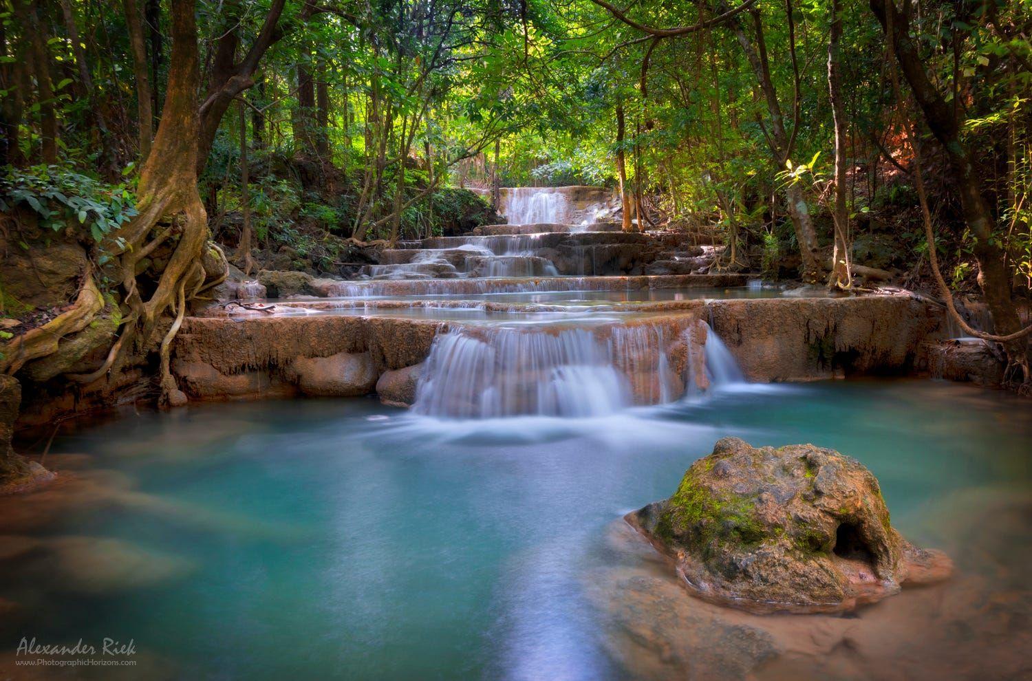 Emerald Pool by Alexander Riek Huay Mae Khamin Falls in