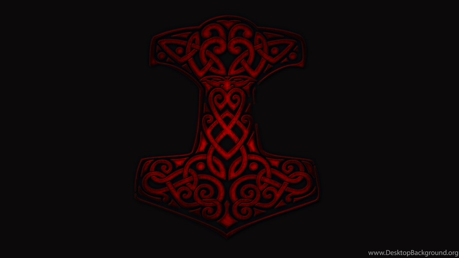 Thor's Hammer (Mjolnir) Wallpaper By Sybreeder