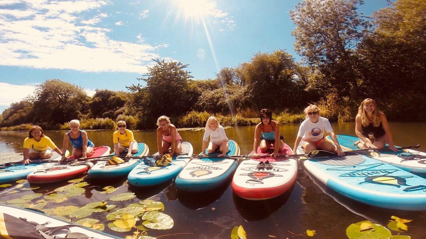 Chichester Canal Paddle Boarding • how to learn in a peaceful