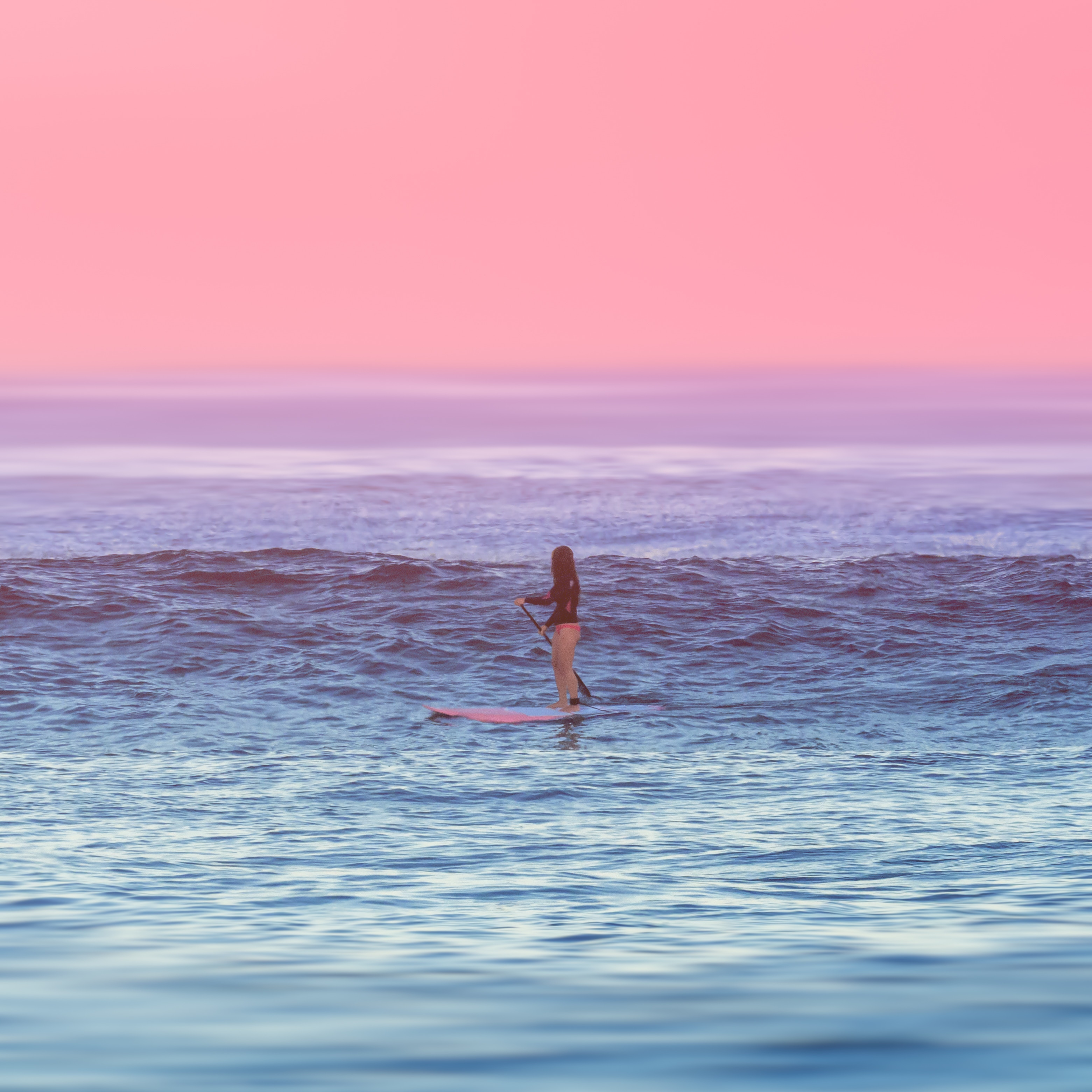 3121x3121 #sunrise, #sea, #wave, #Free , #oar