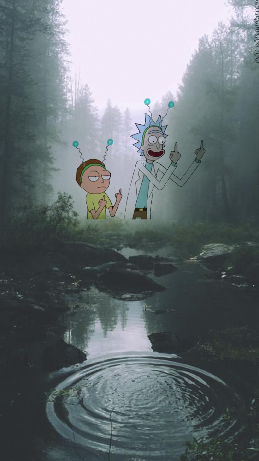 Rick And Morty Aesthetic Wallpaper PC