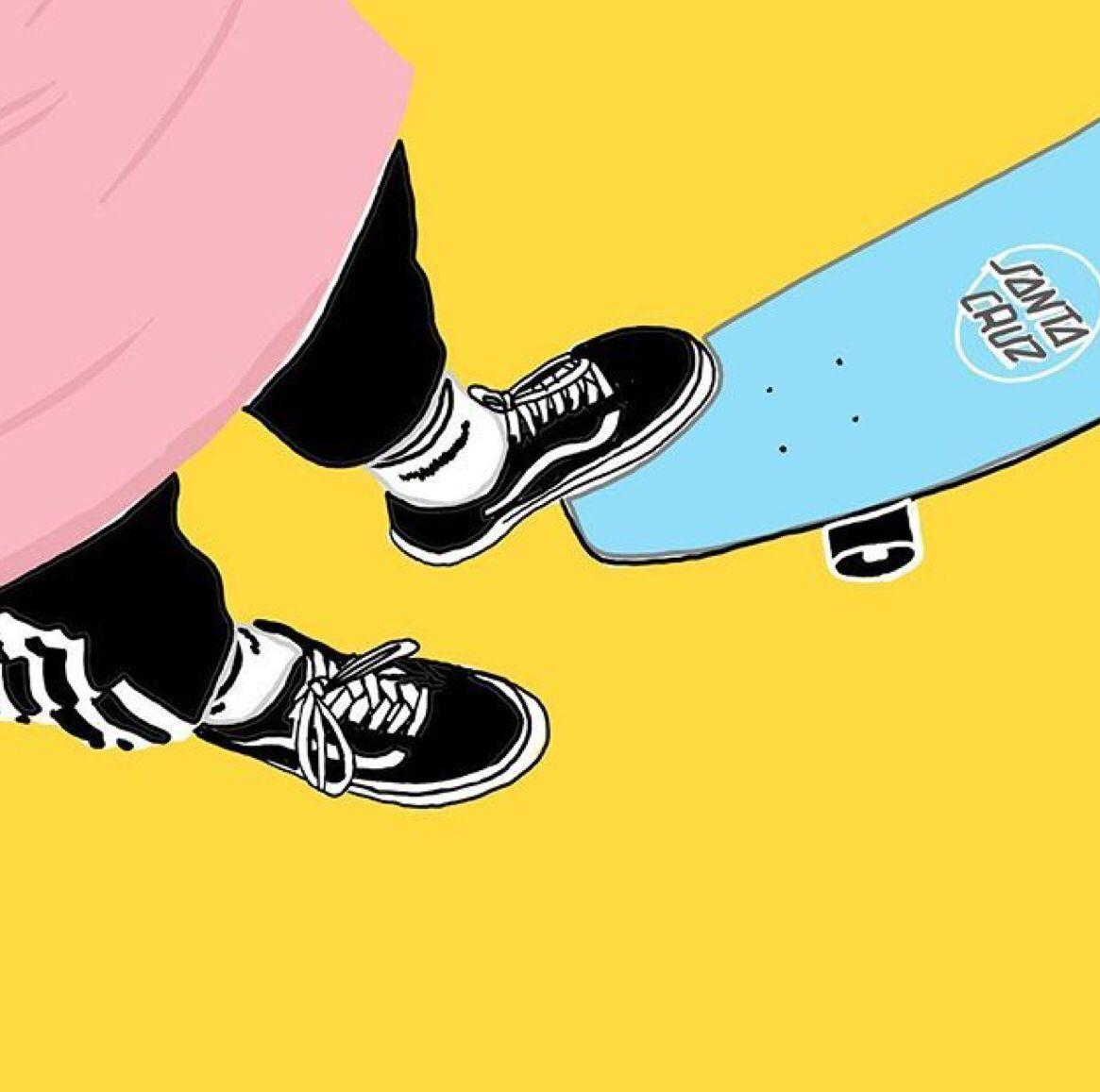 Tumblr Aesthetic Aesthetic Skateboard Wallpaper