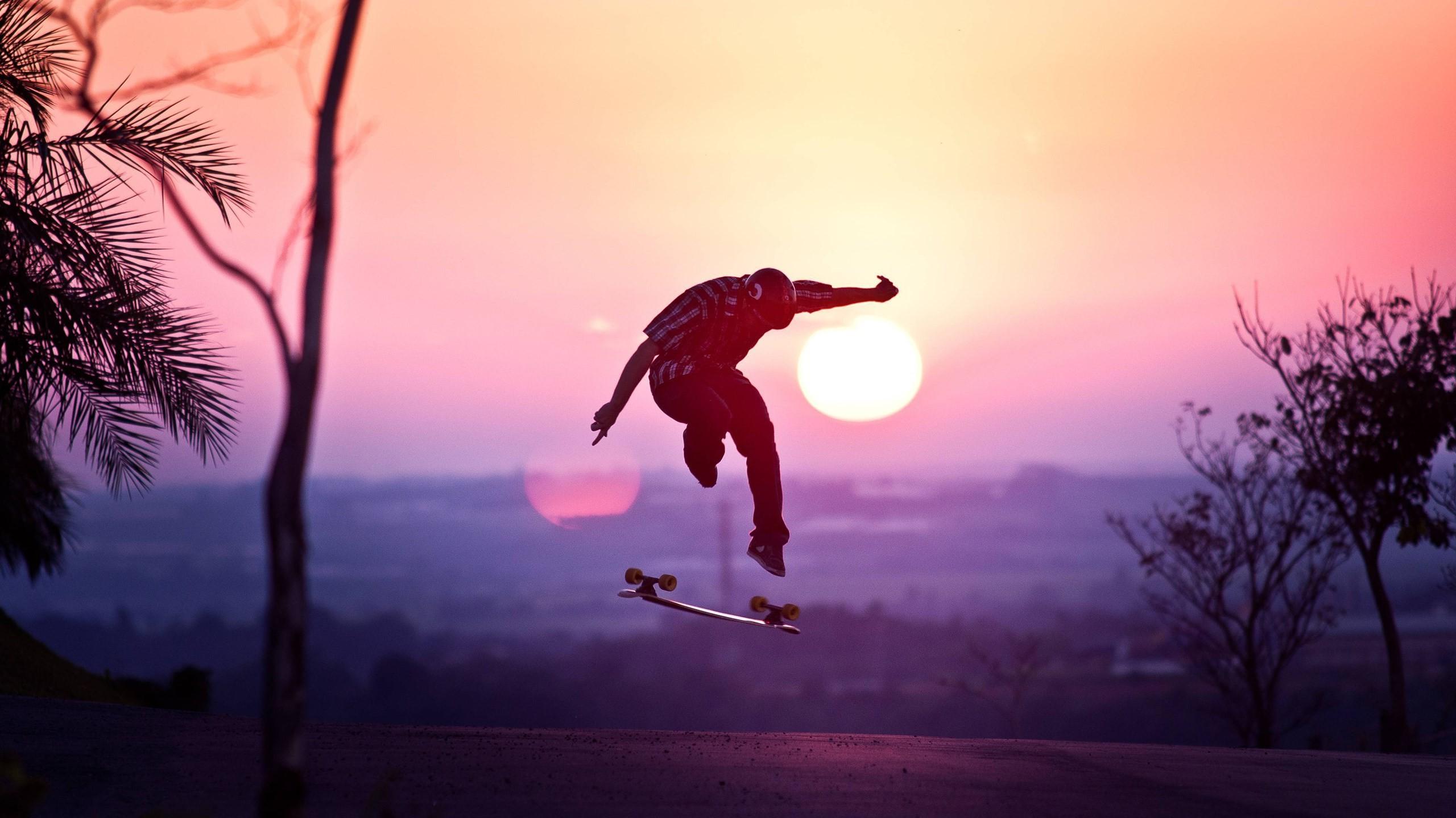 Sunset Skateboards Wallpaper Hd, HD Wallpaper