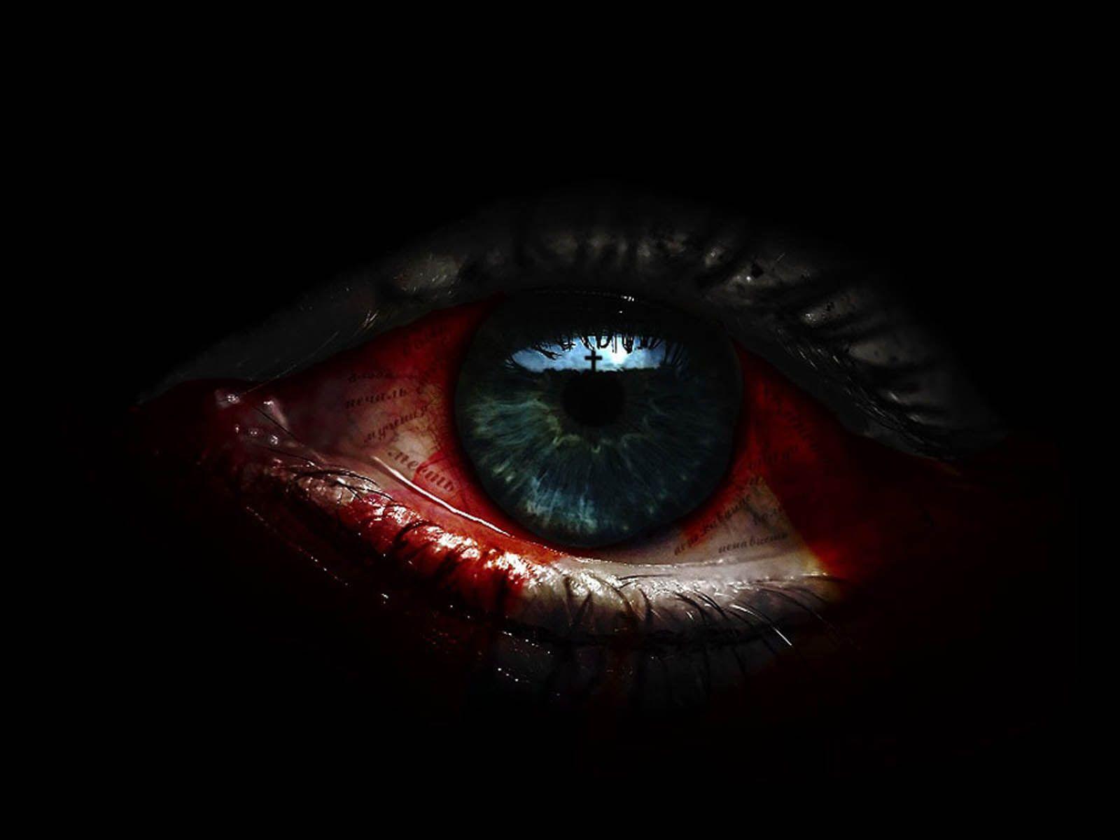 wallpaper: Horror Eye Wallpaper. Eyes wallpaper, Scary eyes, Scary wallpaper