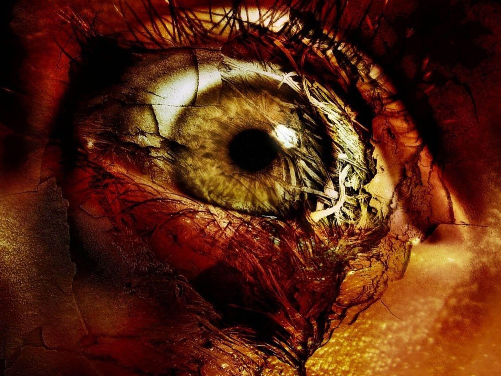 image of horror eyeball art. Tag: Horror Eye Wallpaper, Image