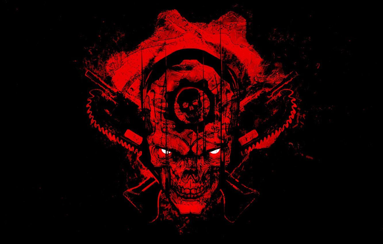 Wallpaper eyes, red, background, fear, red, black, blood, skull