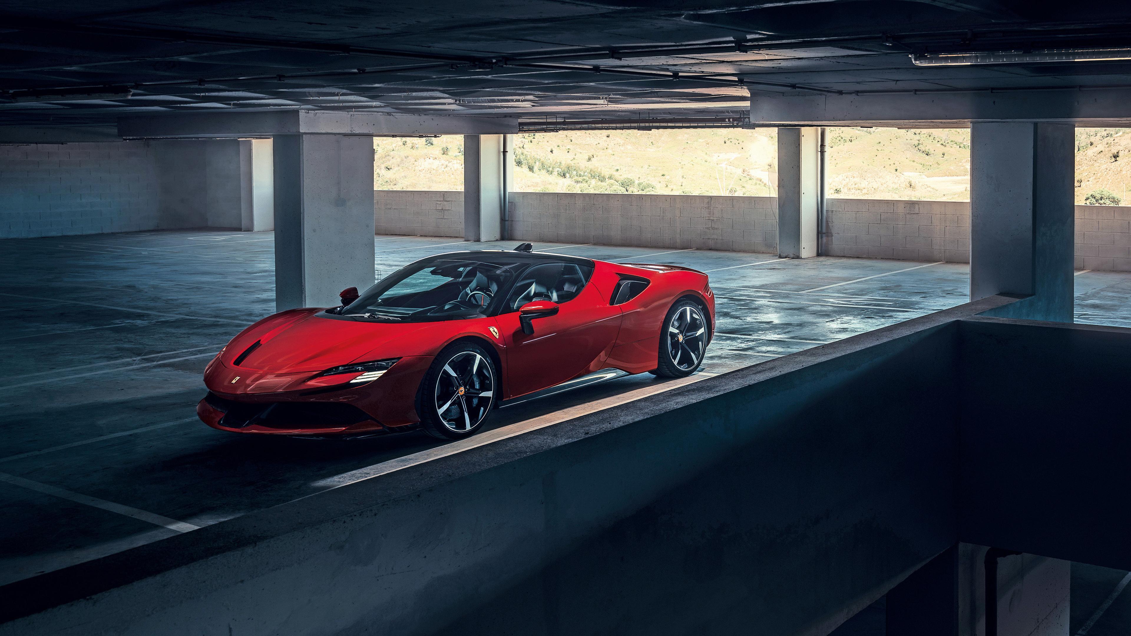 Ferrari SF90 Stradale 2019 4K Wallpaper. HD Car Wallpaper