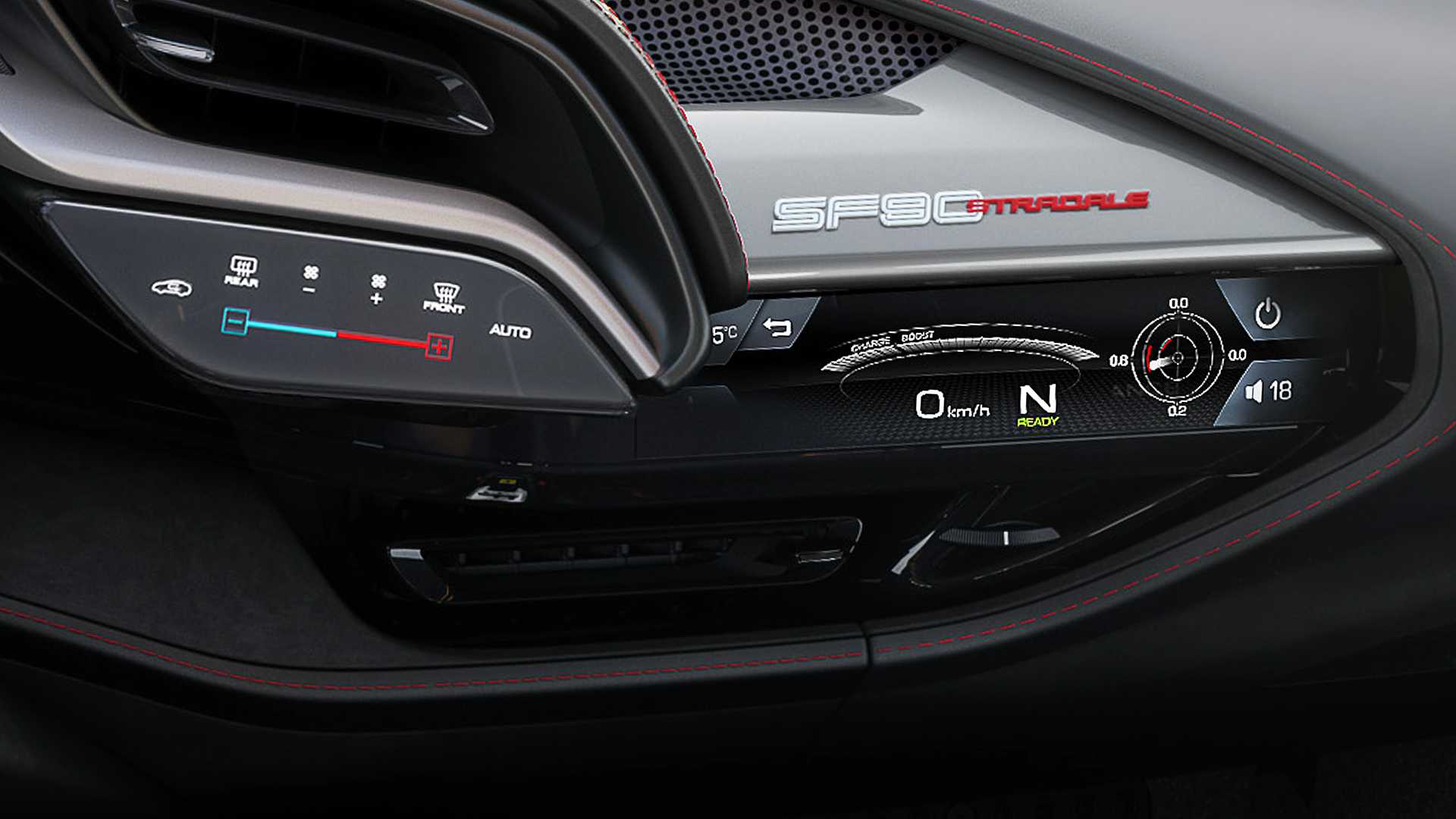 Ferrari SF90 Stradale Interior Detail Wallpaper 27