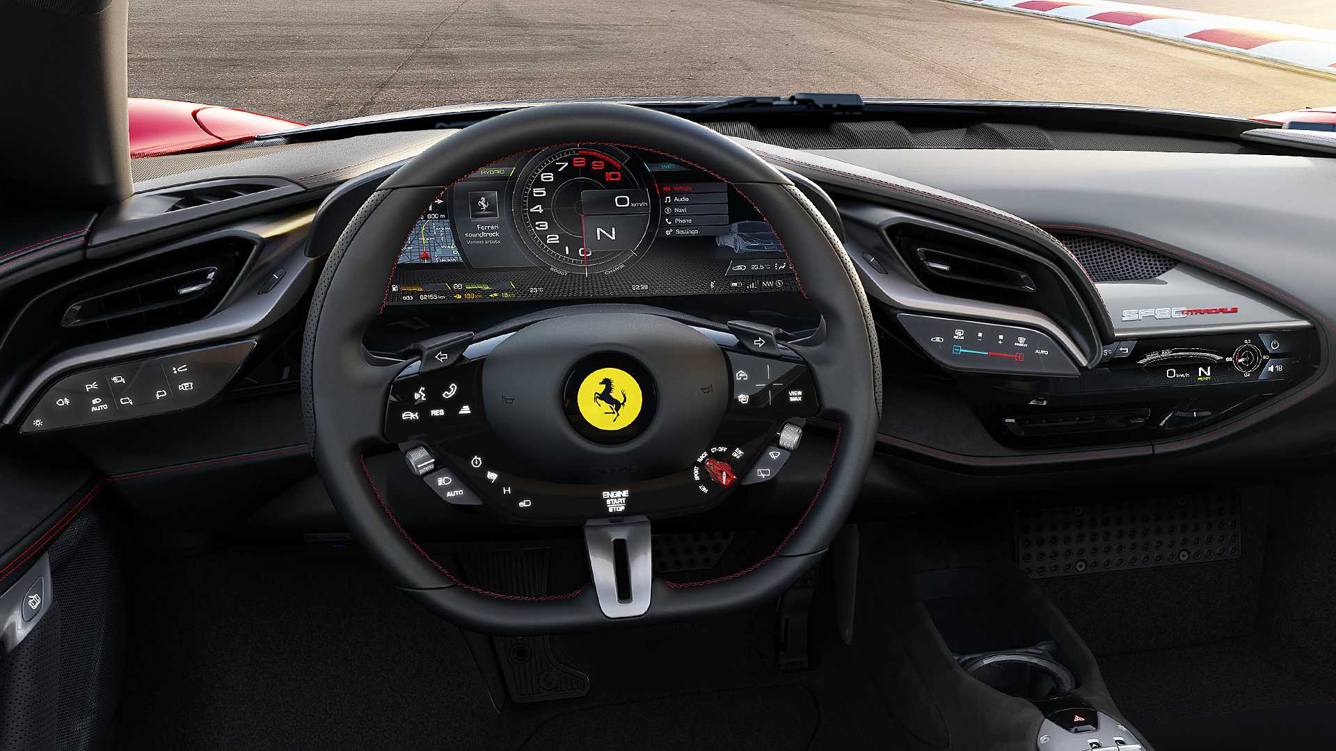 Ferrari SF90 Stradale Interior Steering Wheel