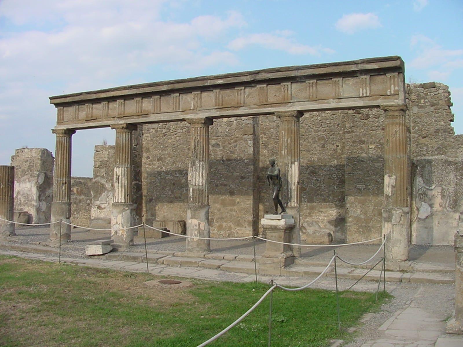 The Ruins of Pompeii Archeological Site