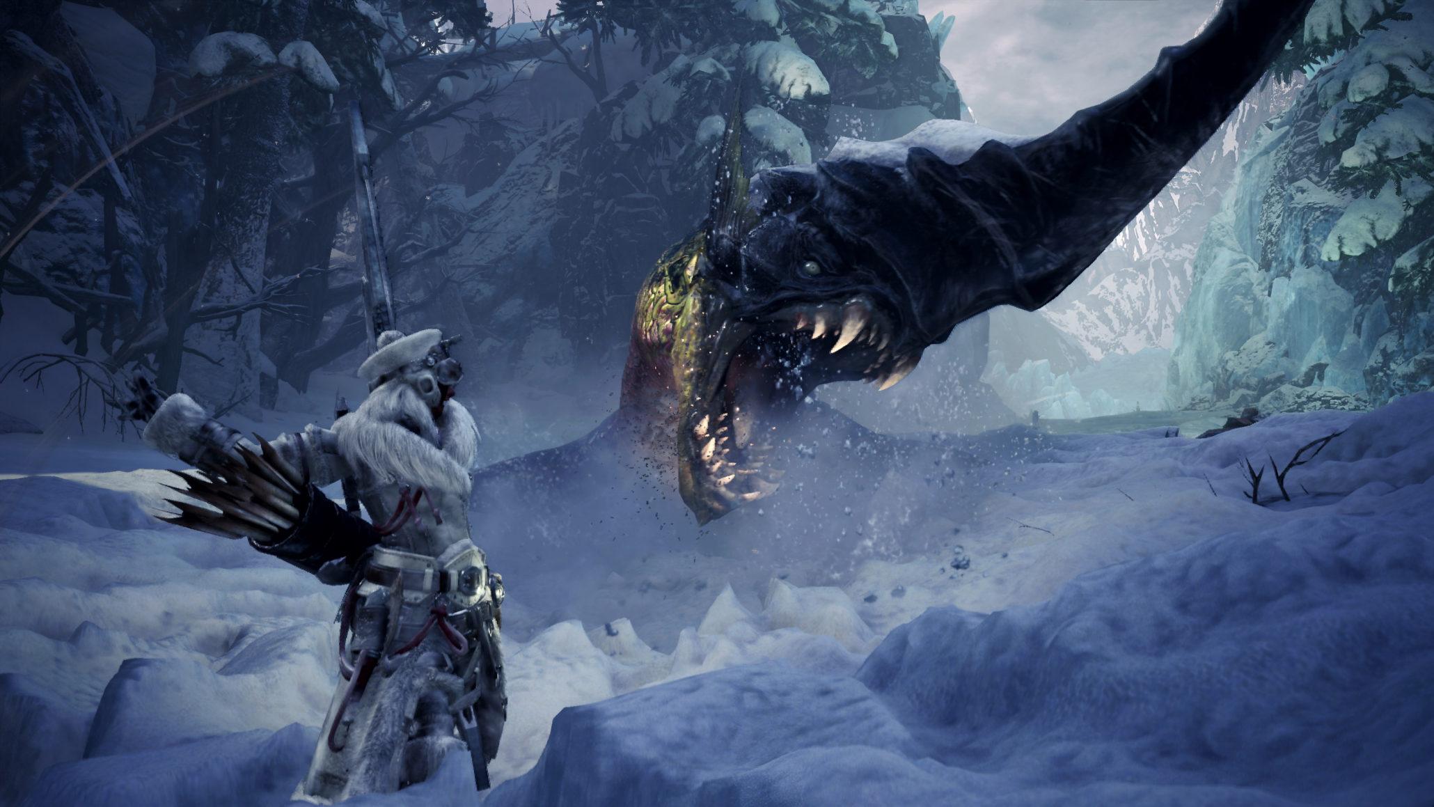 Monster Hunter World Iceborne Trailers Show New Weapons' Actions