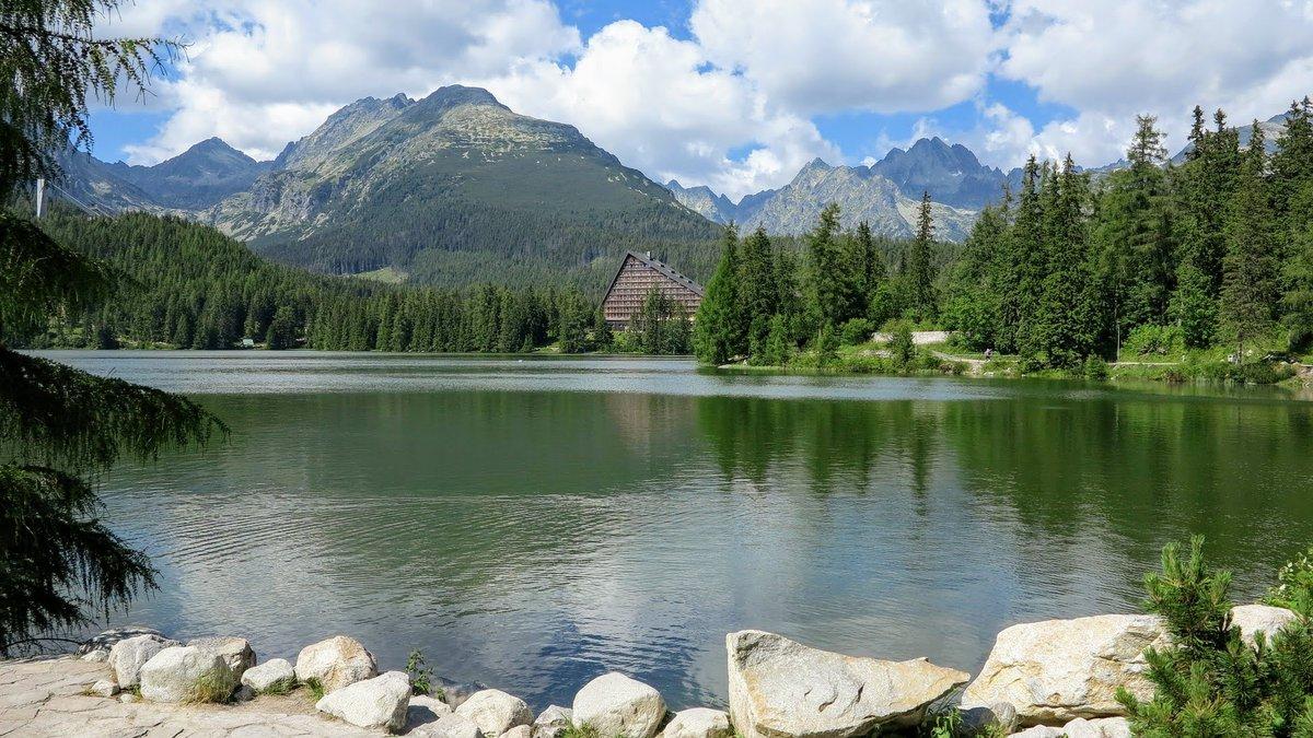Štrbské pleso and Popradské pleso hike in High Tatras Slovakia