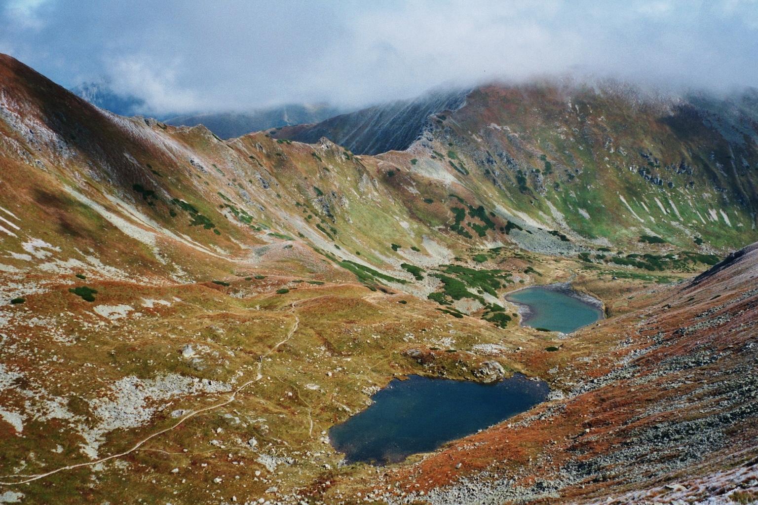 breathtaking mountain lakes in the High Tatras