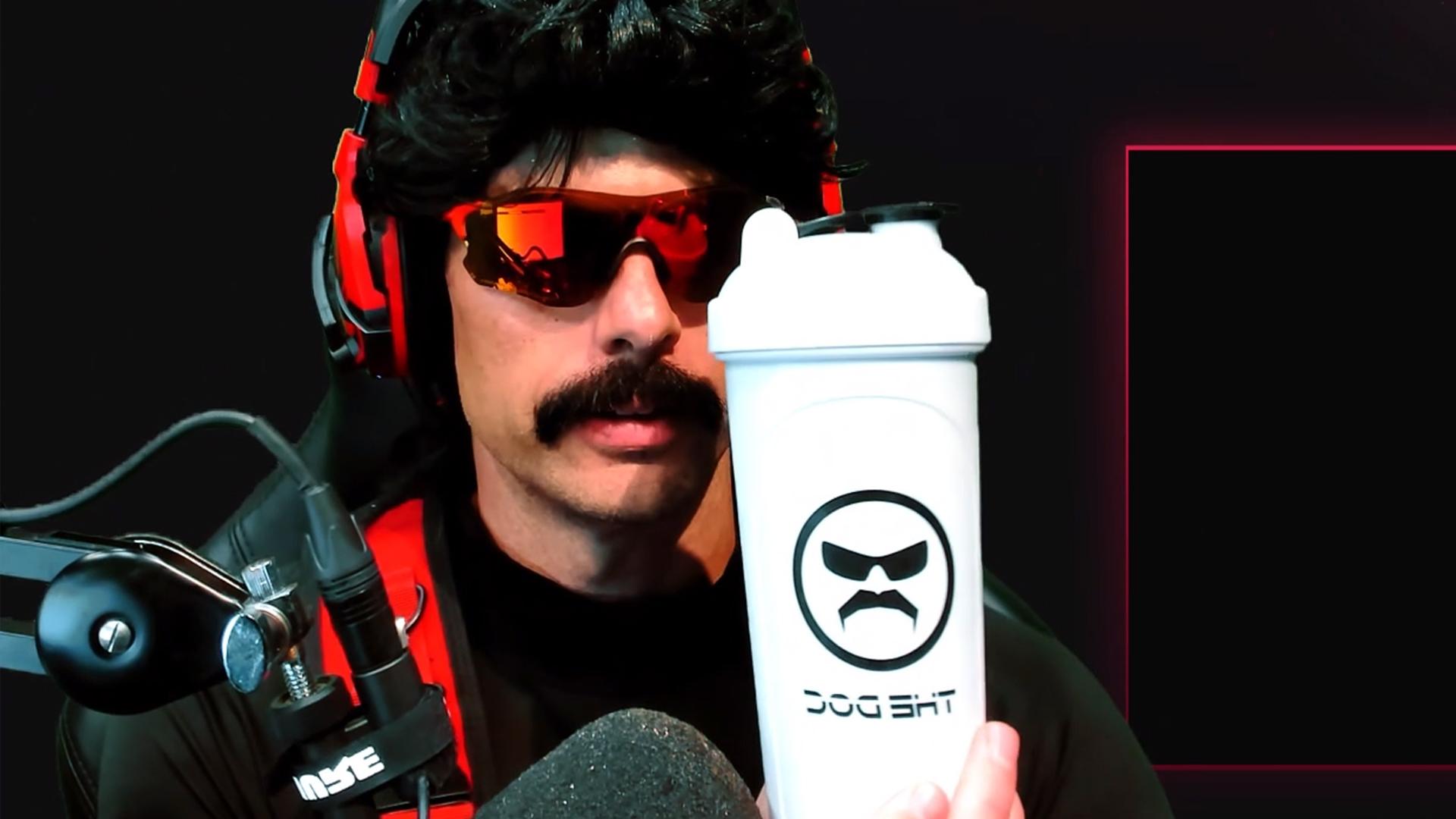 Dr DisRespect asserts that his new merch does not say 'dog sh*t