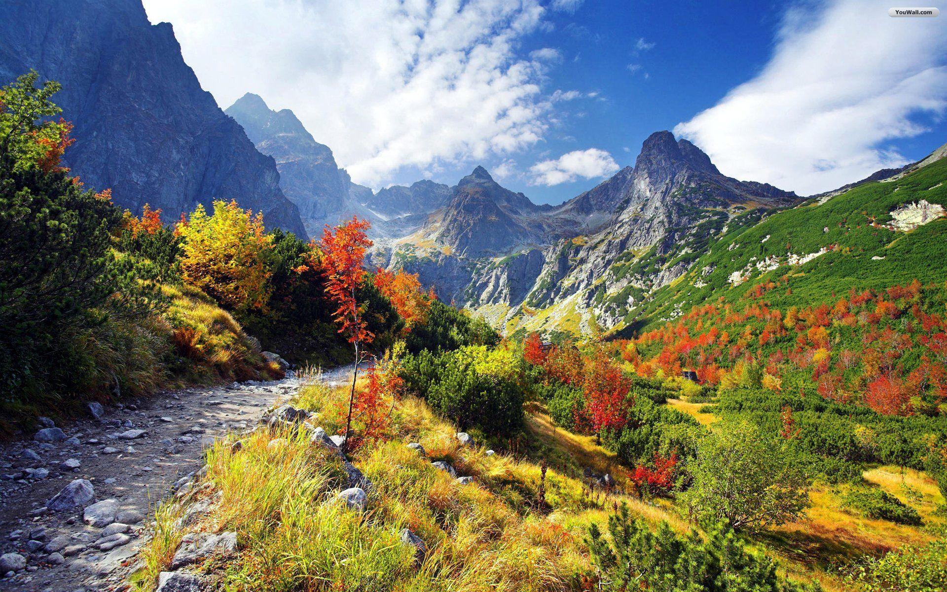 Tatra Mountains of Poland, in Autumn. Nature. Tatra mountains