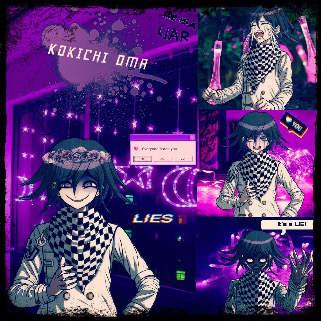 kokichiouma kokichi danganronpav3 danganronpaedits