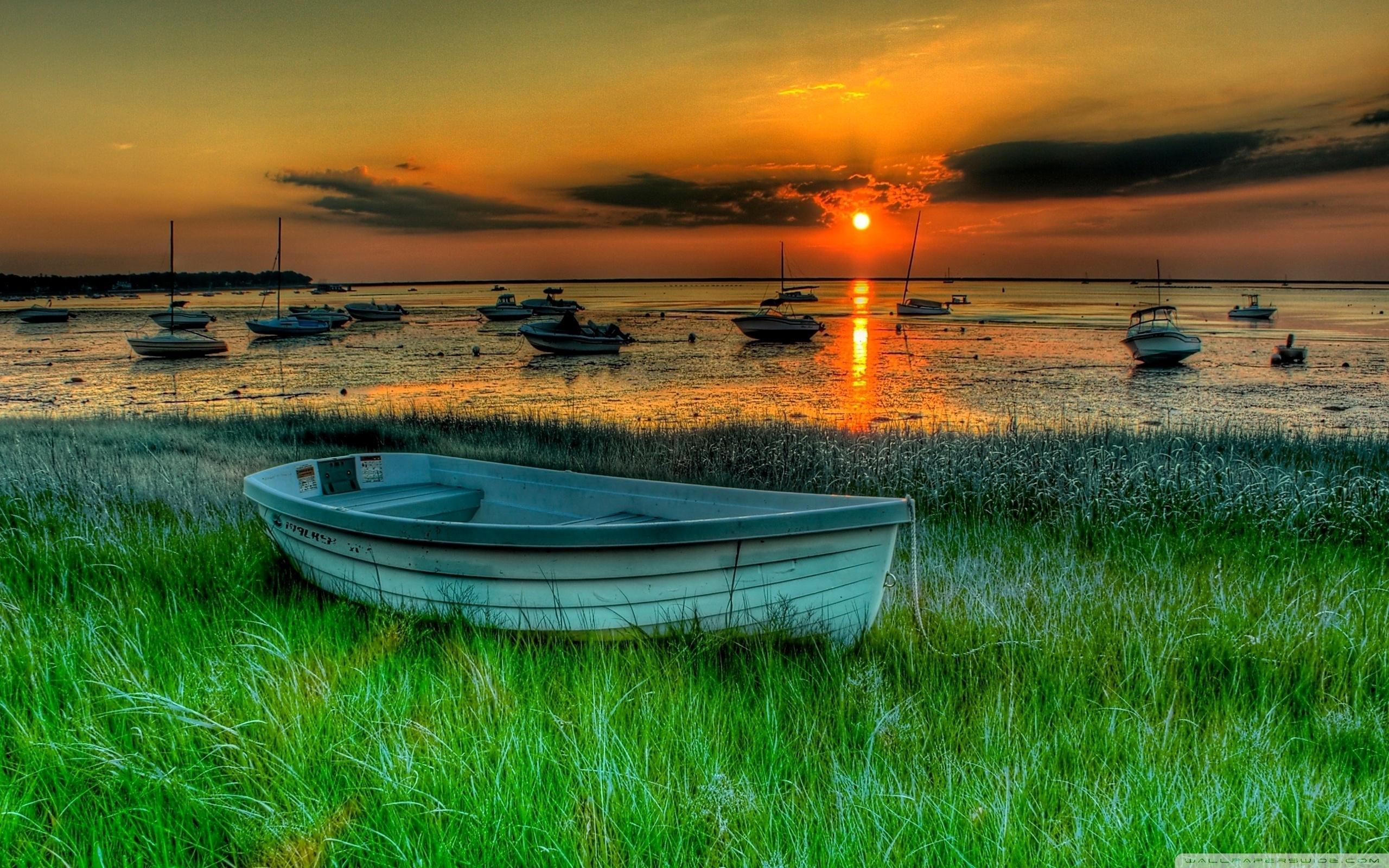 Boat At Sunset Wallpapers - Wallpaper Cave