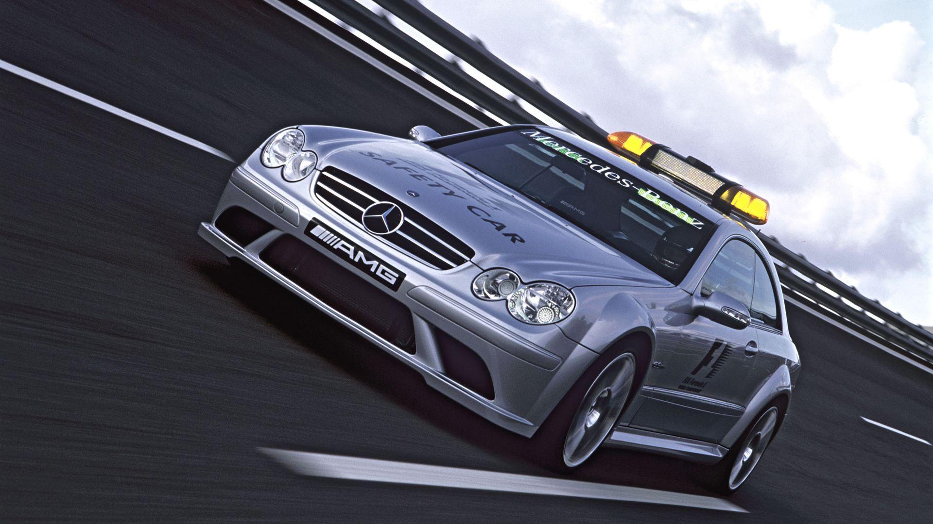Car Wallpaper: Mercedes Benz CLK 63 AMG Safety Car