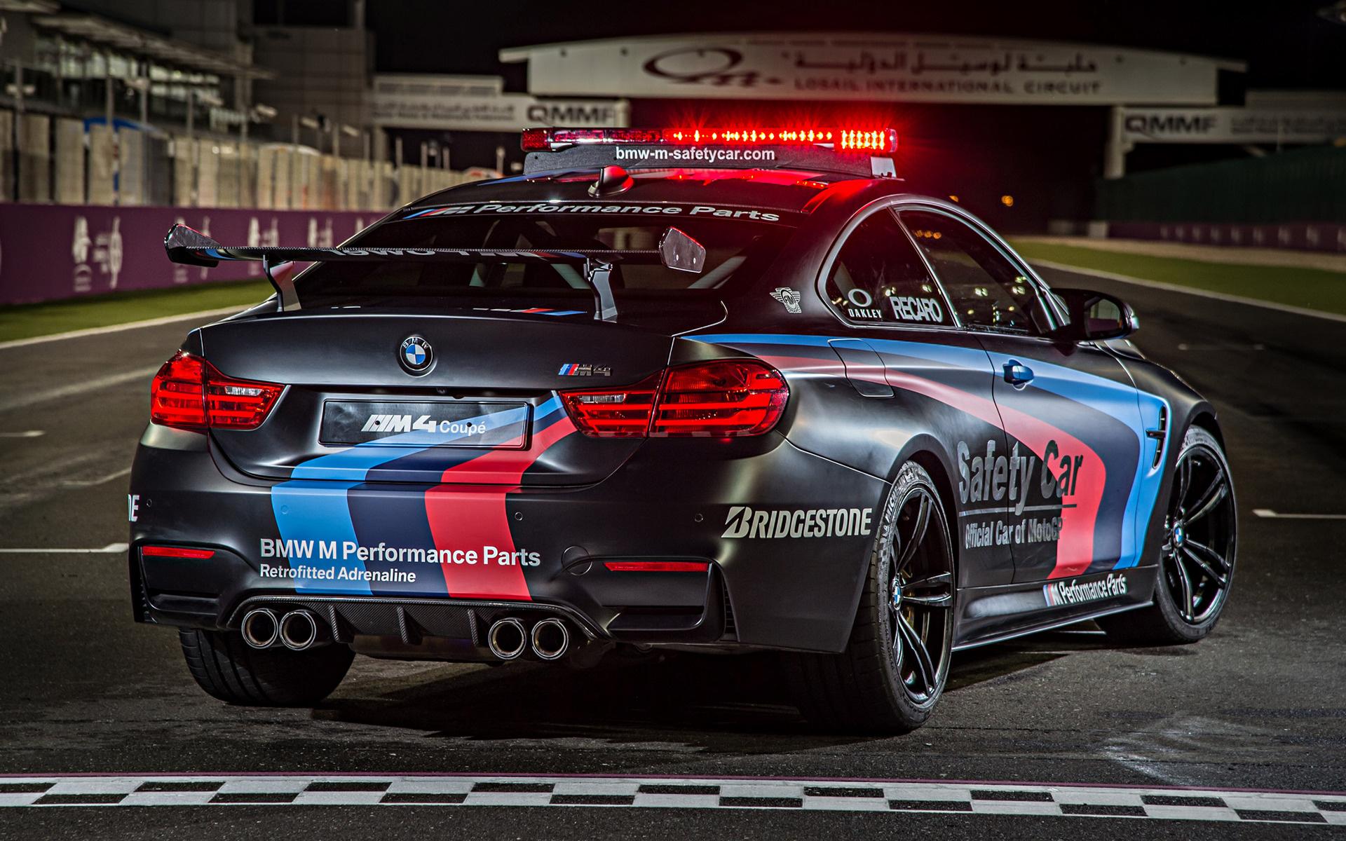 All in One Wallpaper: BMW M4 Coupe MotoGP Safety Car 2015