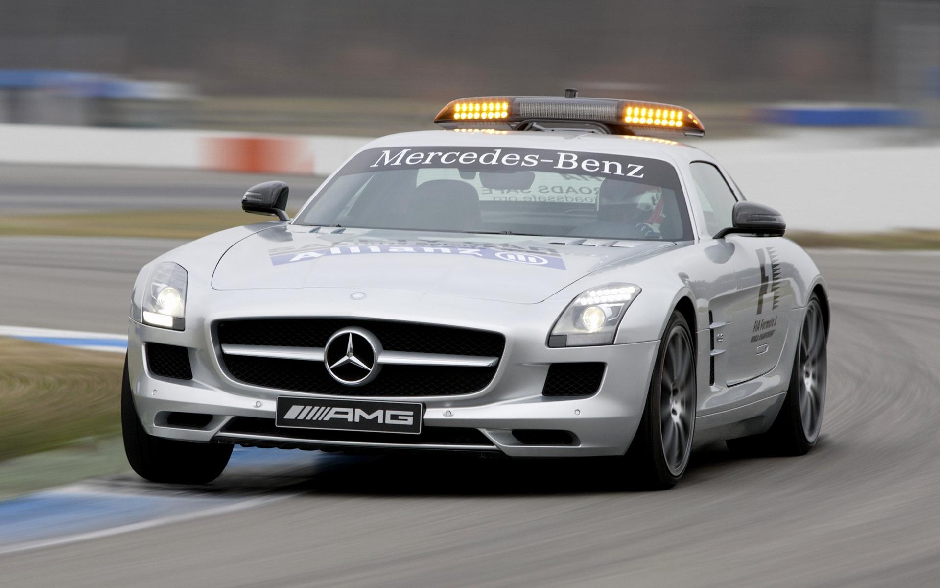 Mercedes Benz SLS AMG F1 Safety Car And HD Image