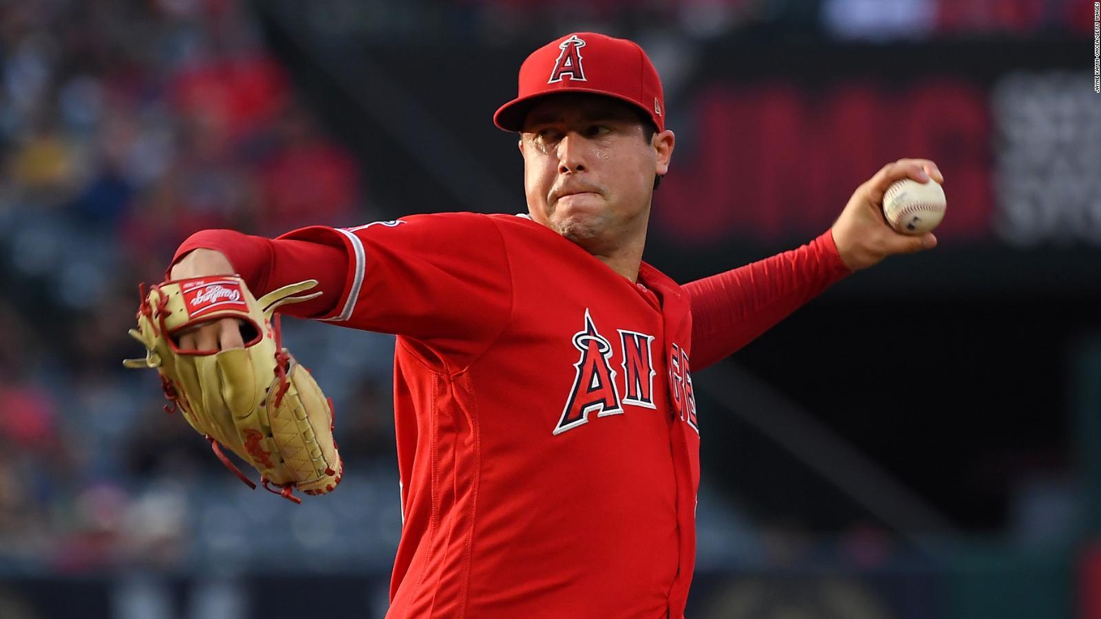 Los Angeles Angels pitcher Tyler Skaggs, has died