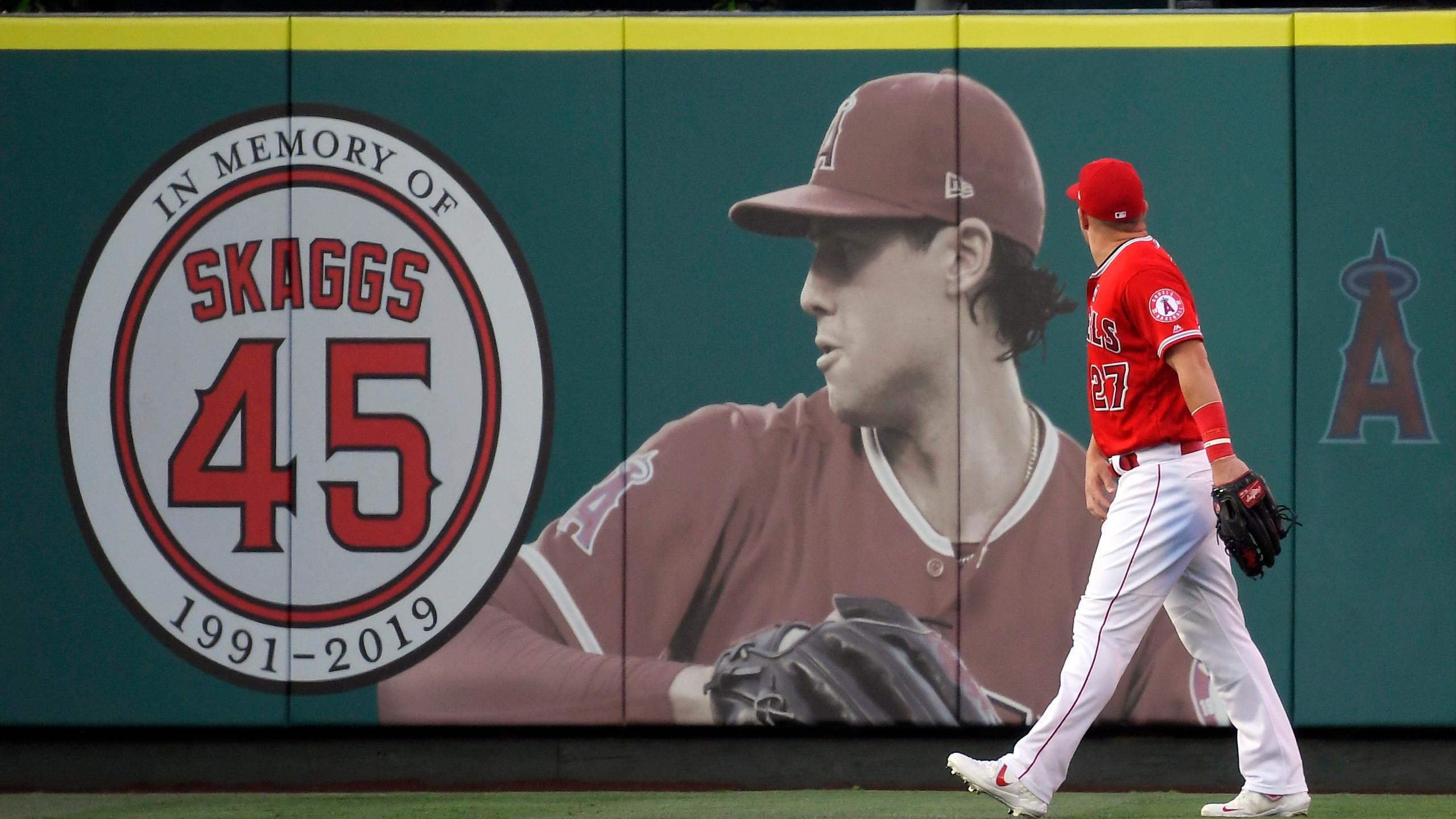 Coroner: Angels pitcher Tyler Skaggs died of accidental OD