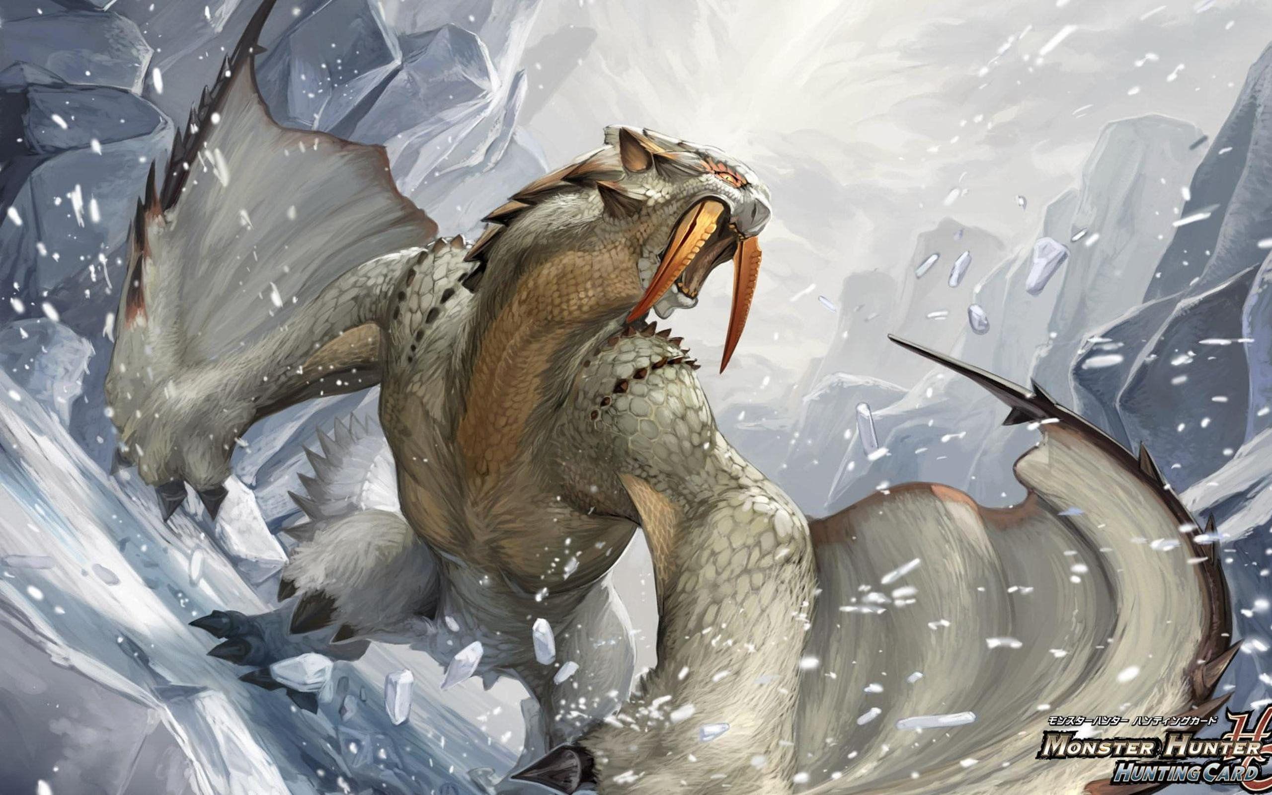 Monster Hunter World Barioth Free Wallpaper & Background