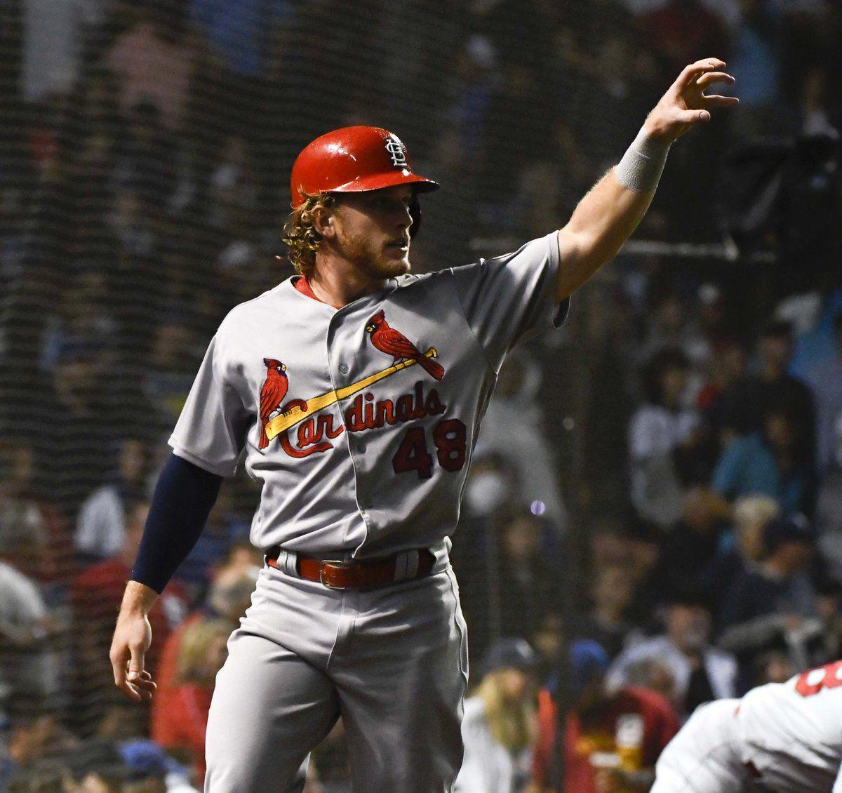 Photo: St. Louis Cardinals Harrison Bader - SLP2018061708 