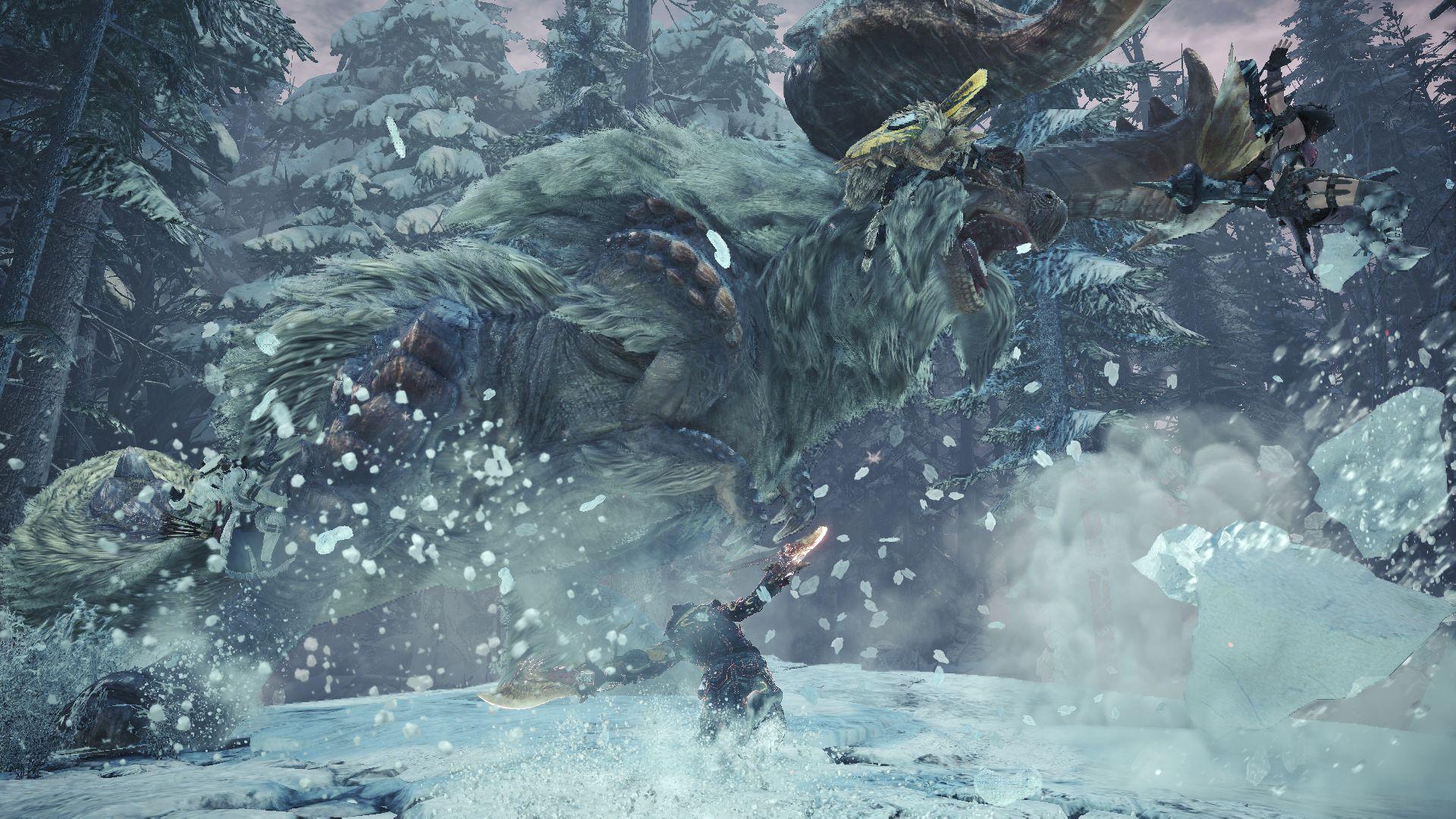 Capcom Unveils New for MONSTER HUNTER WORLD: ICEBORNE