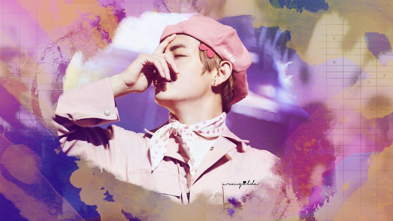 BTS Home Party Taehyung Desktop Wallpaper © Rightful Owner