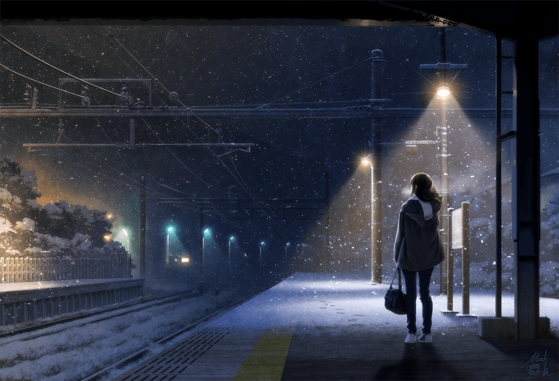 Train Station Wallpaper and Background Image