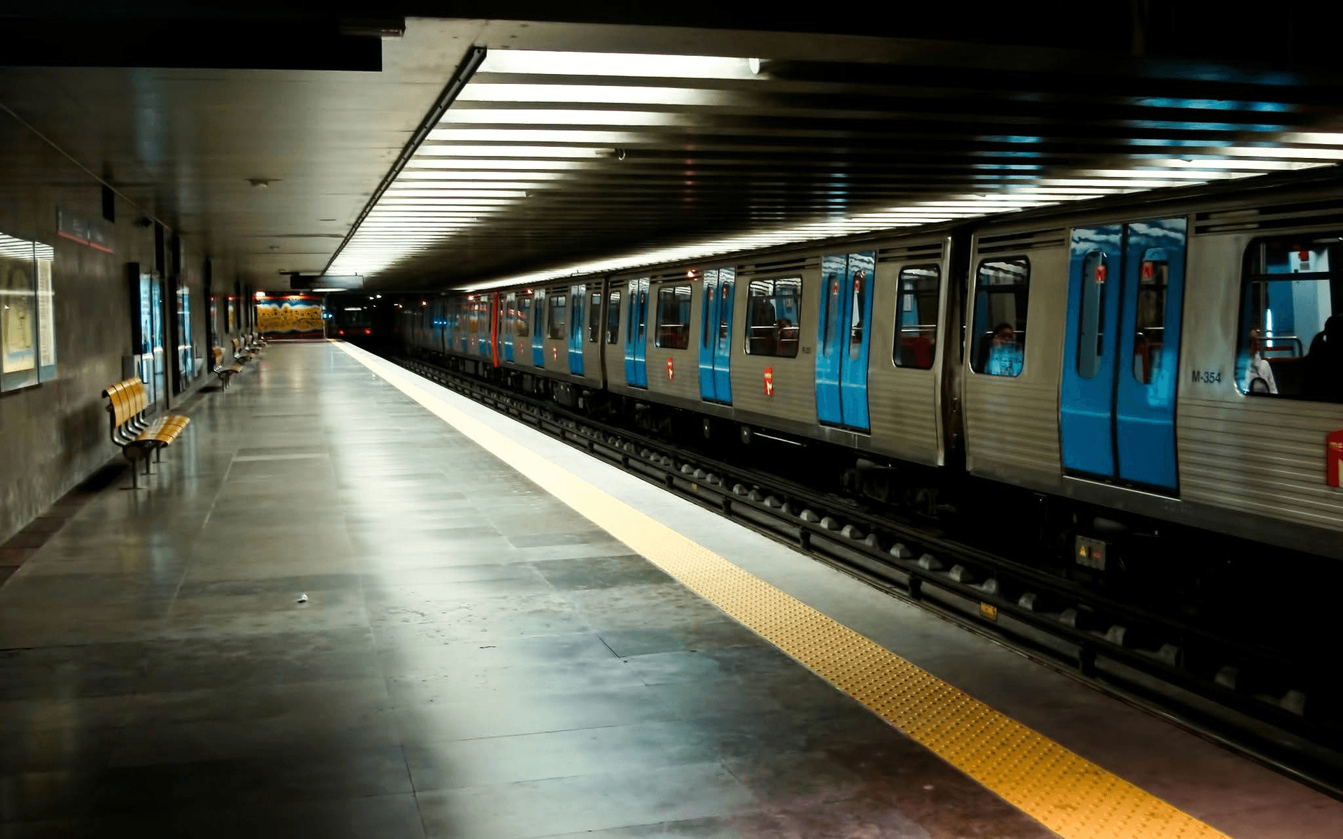 subway station train, Train wallpaper, Subway