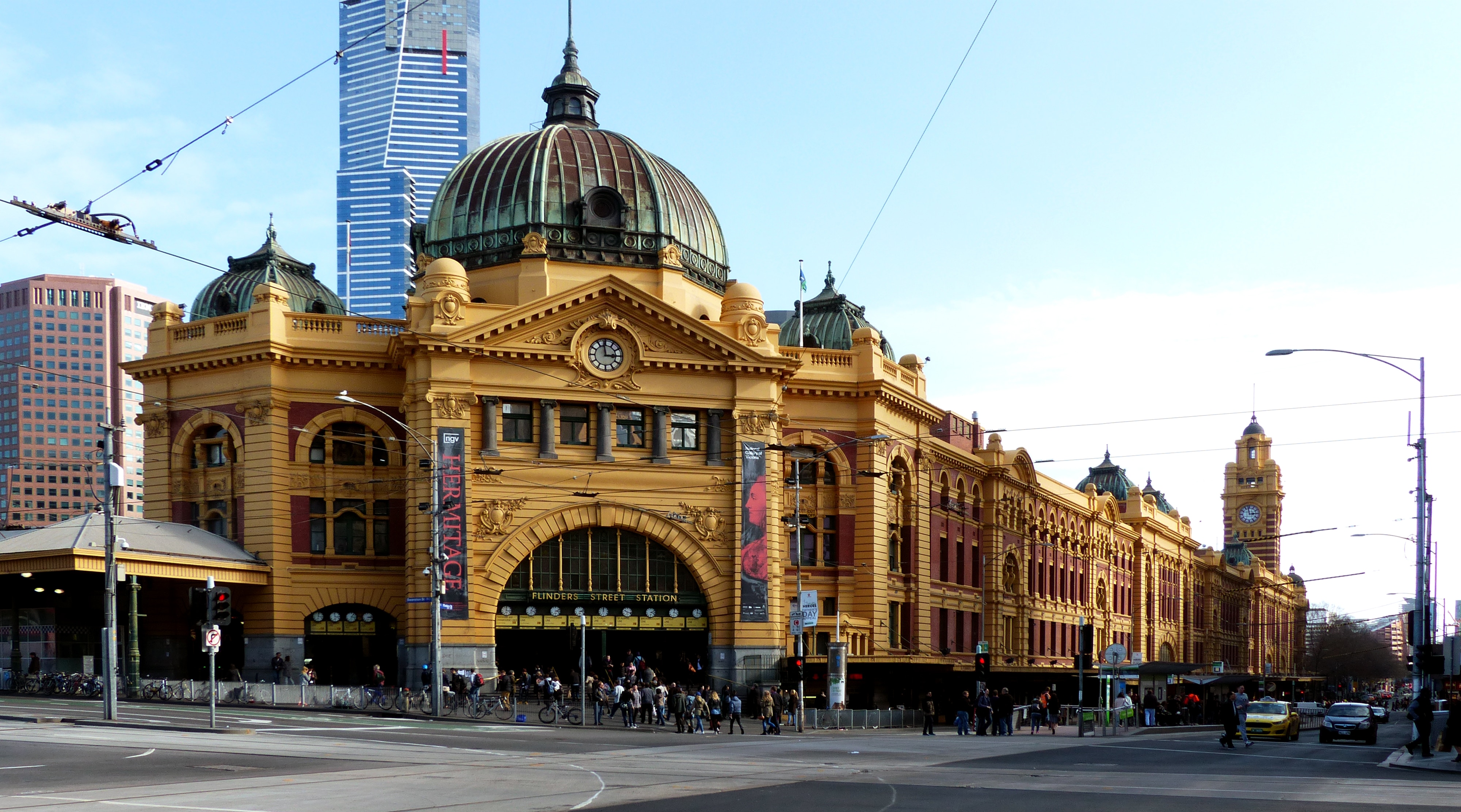 Flinders St Station Melbourne free image