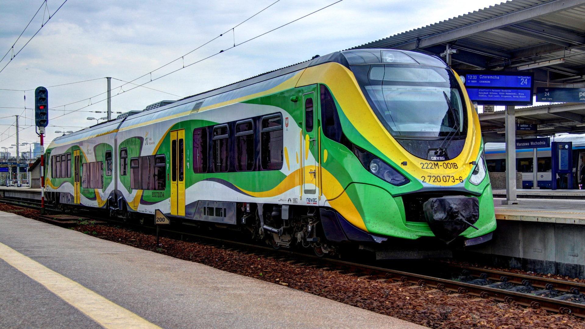 HD wallpaper: building, digital art, sunset, train station, railway