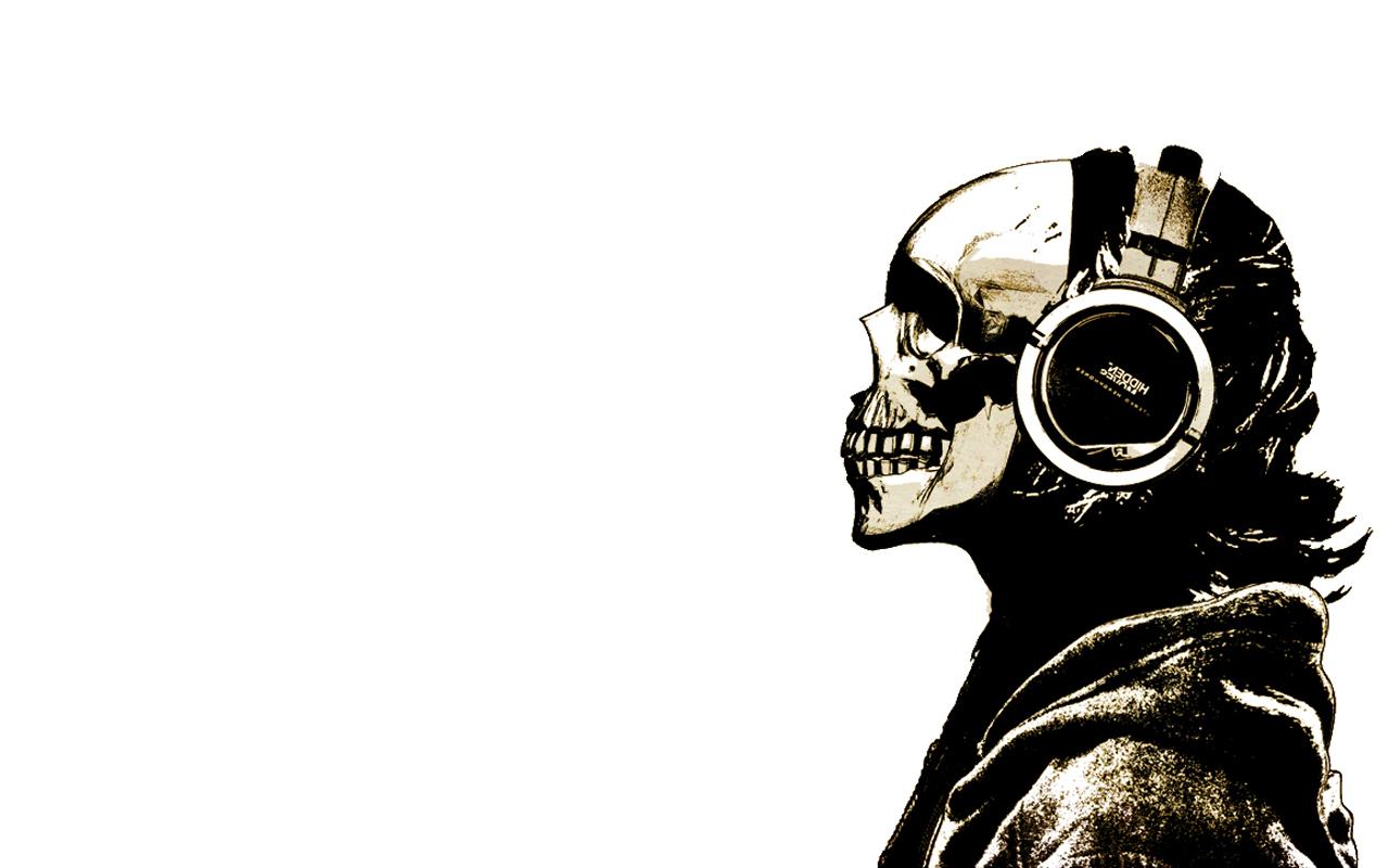 skull dj wallpaper hd